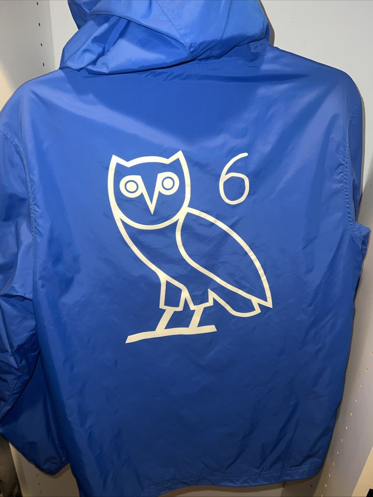 October's Very Own Mens OVO Blue windbreaker Size Medium Size US M / EU 48-50 / 2 - 8 Thumbnail