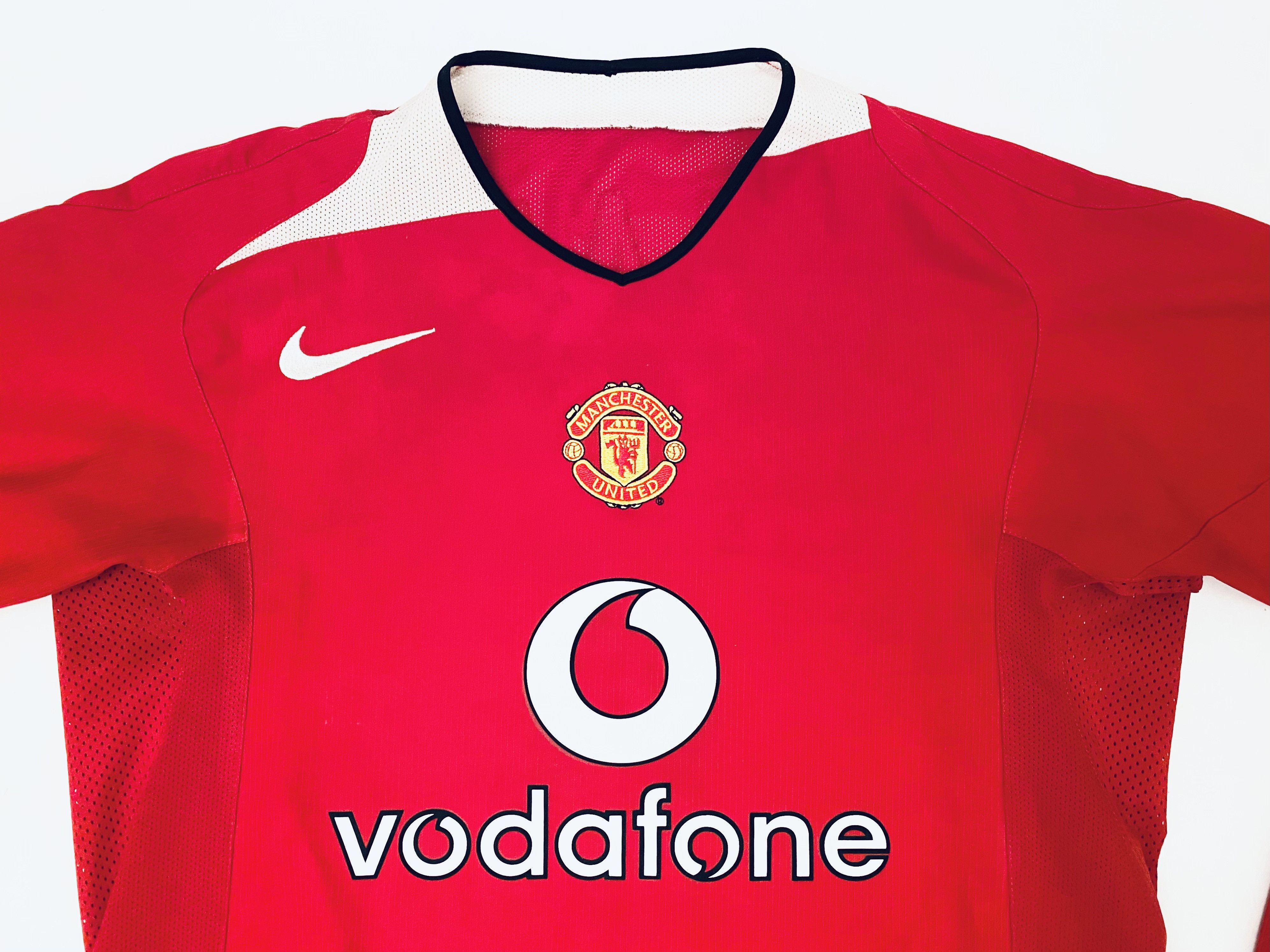 Nike Manchester United *Ronaldo* Home Jersey 2004 - 2006 LS Size US M / EU 48-50 / 2 - 7 Thumbnail