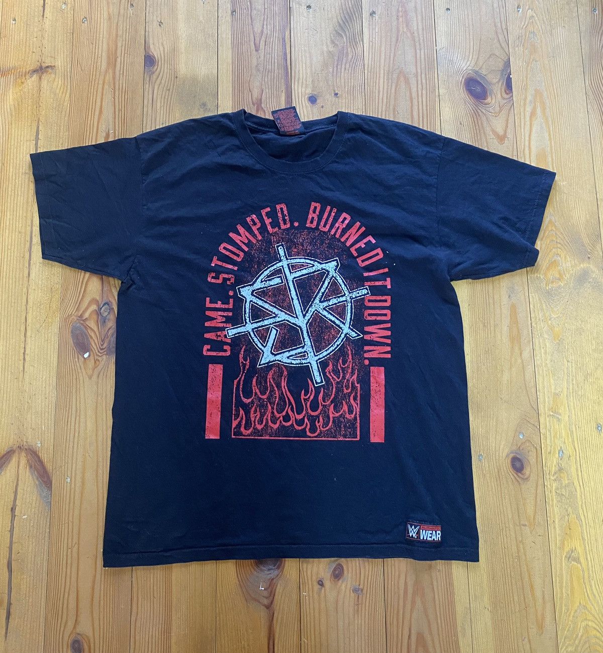 WWE WWE Seth Rollins Came Stomped Burned It Downed T-shirt XL Size US XL / EU 56 / 4 - 1 Thumbnail