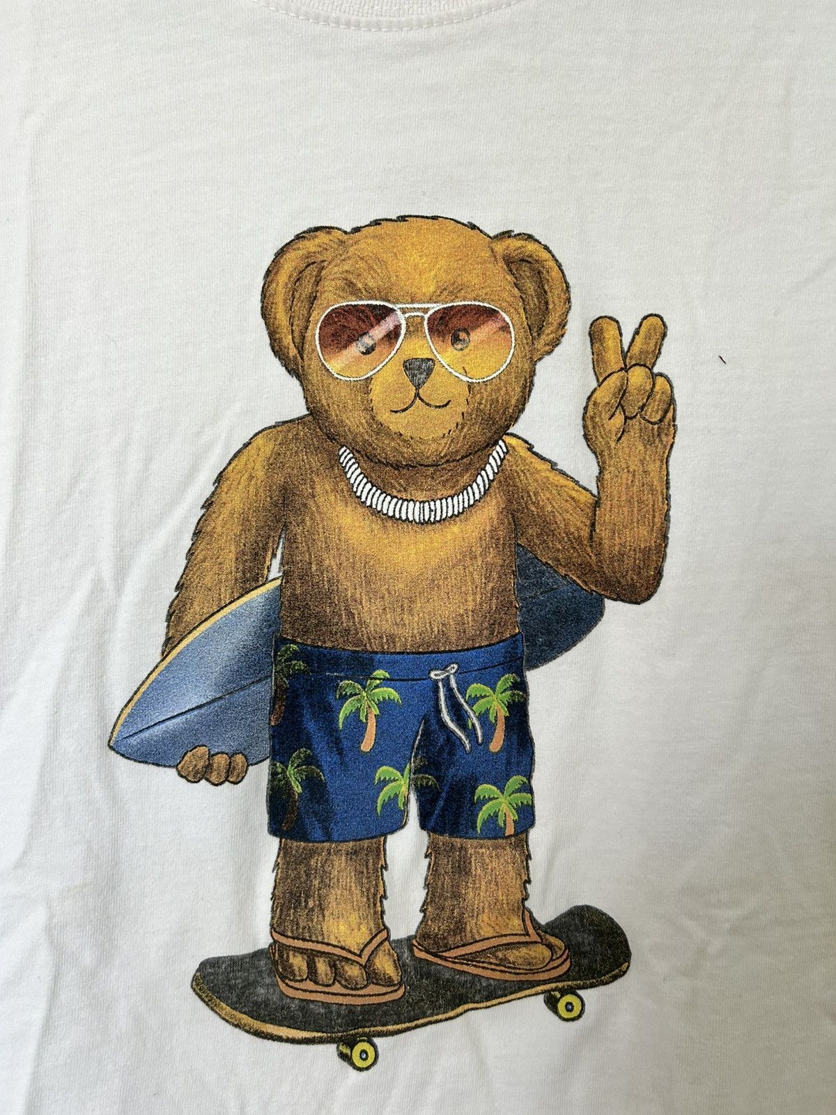 Market Market “Smiley Bear” Graphic Tee Size US M / EU 48-50 / 2 - 2 Thumbnail