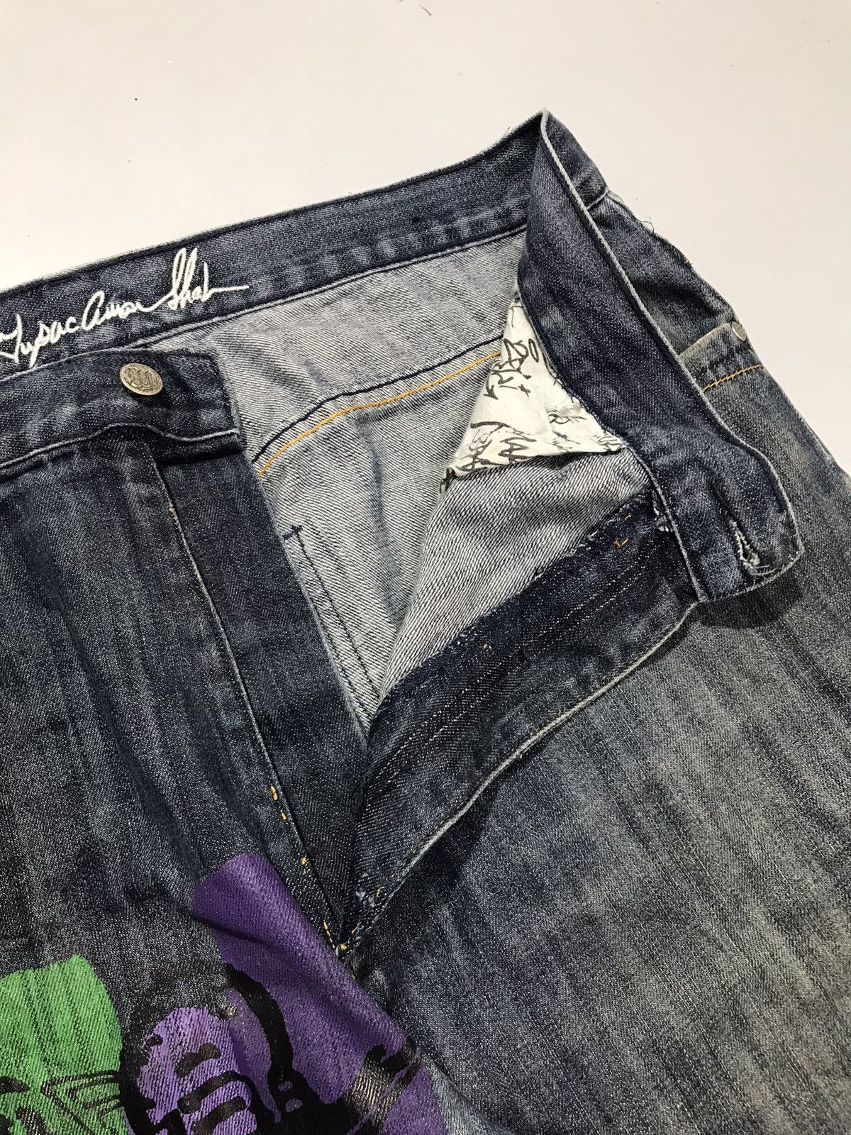 Makaveli Vintage makaveli embroidered denim Size US 36 / EU 52 - 6 Thumbnail