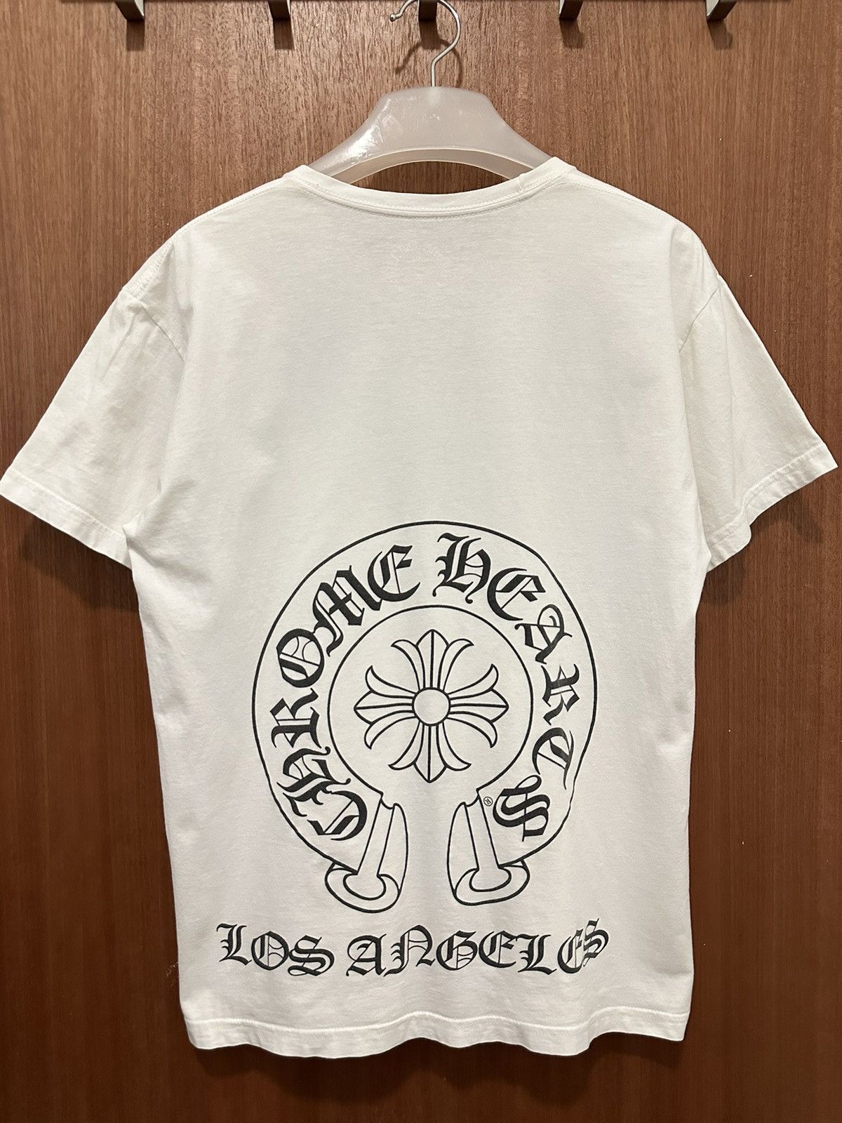 Chrome hearts floral horse shoe l/s (black pink)