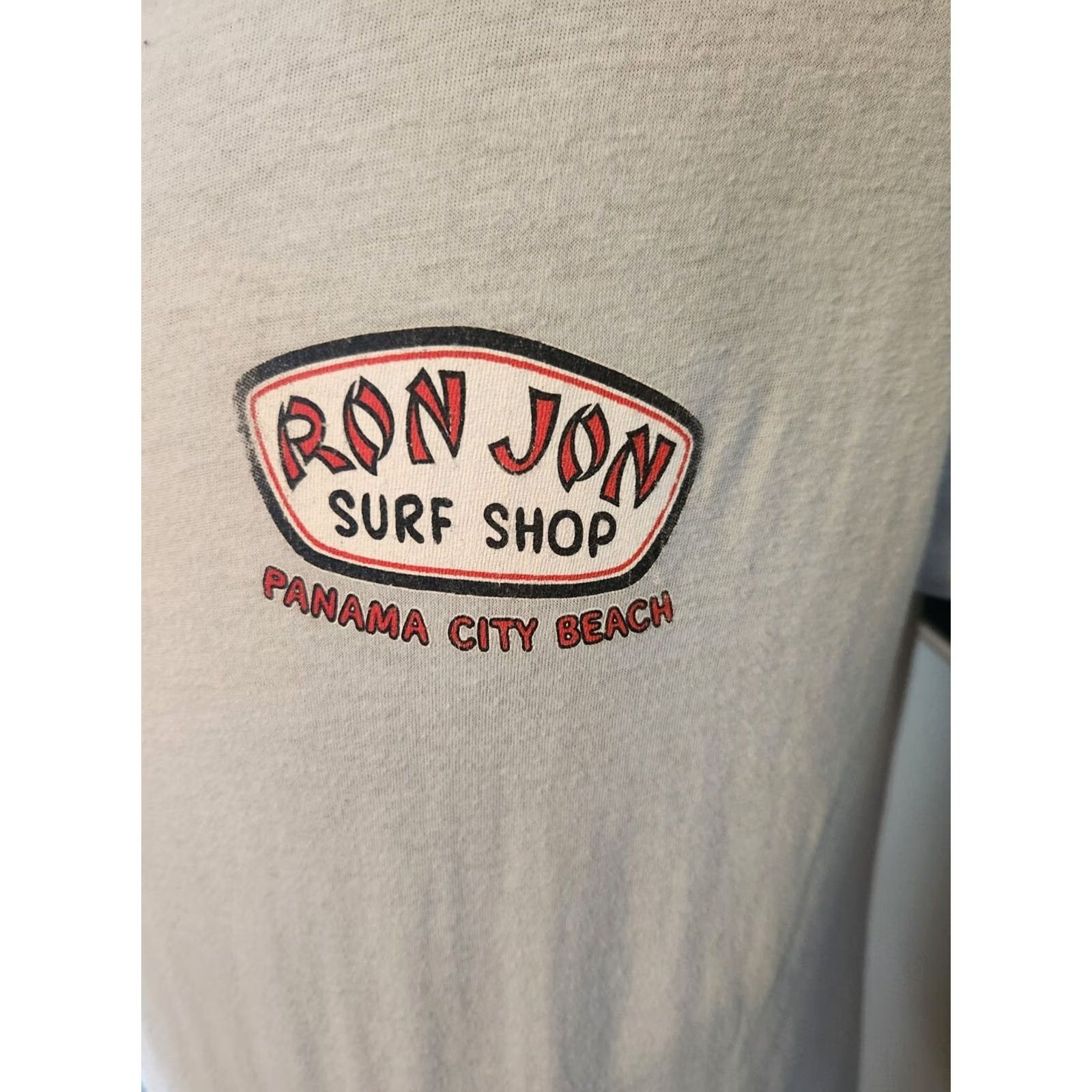 Ron Jon Surf Shop Ron Jon Surf Shop T-Shirt Panama City Beach Light Blue Double Sided Medium Mens Size US M / EU 48-50 / 2 - 2 Thumbnail