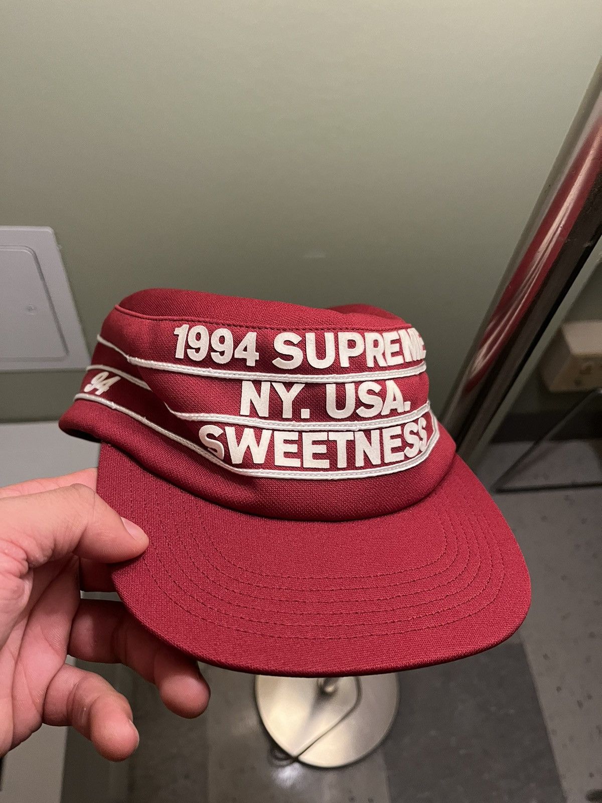 Supreme Supreme Terry Mesh Back 5 Panel Blue | Grailed