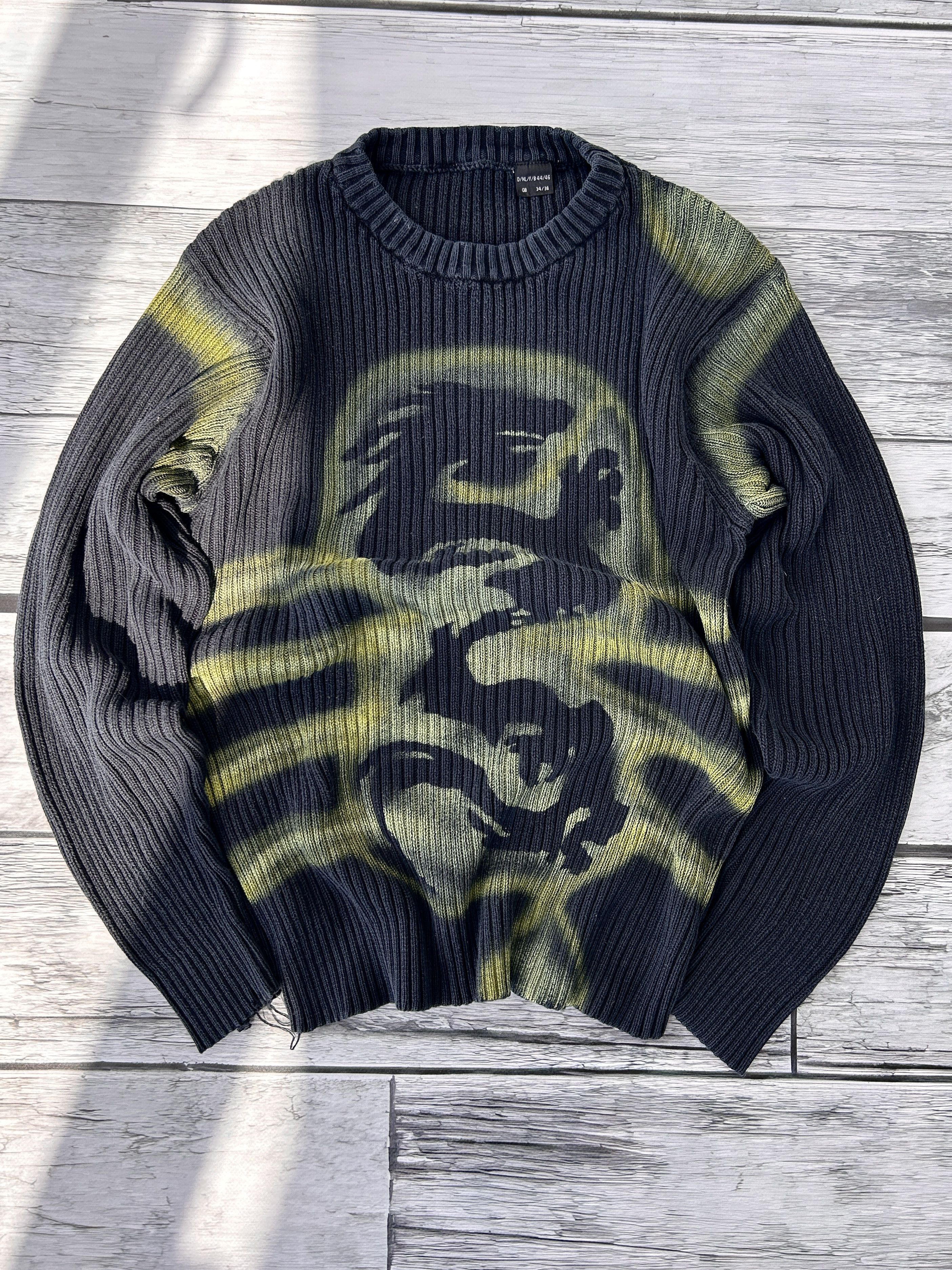 Japanese Brand Vintage Japanese Dragon Sweater 90s Size US M / EU 48-50 / 2 - 2 Thumbnail
