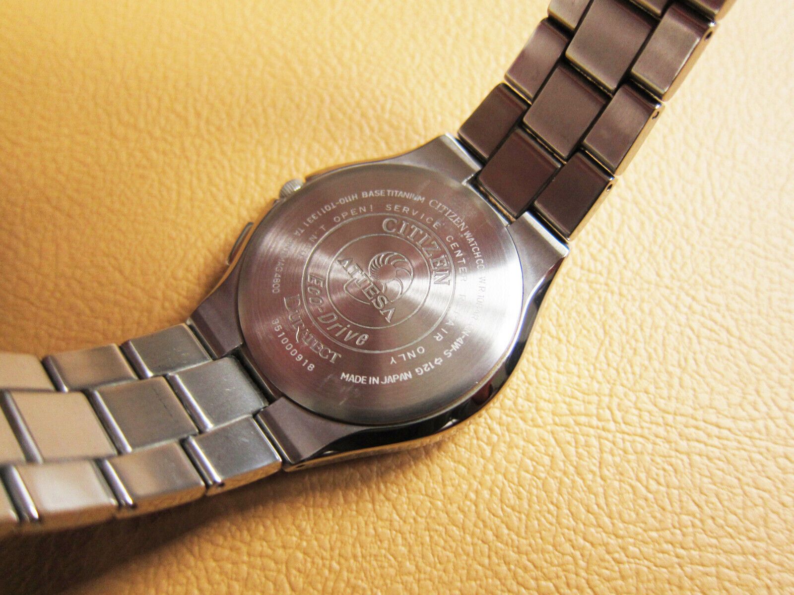 Citizen CITIZEN EcoDrive ATTESA H110-T011331 RadioWave SolarTitanium Size ONE SIZE - 8 Thumbnail