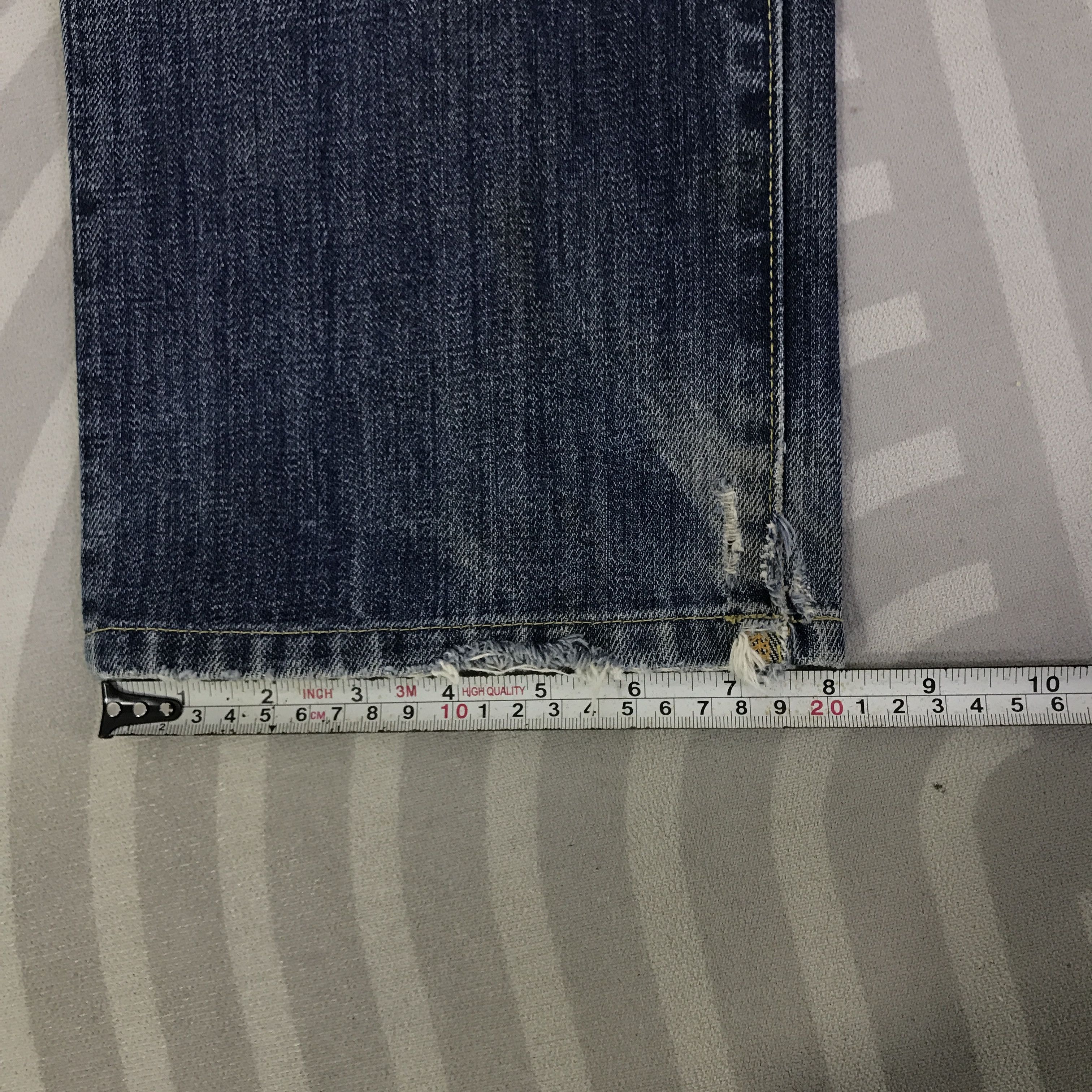 Japanese Brand Vintage Uniqlo Regular Fit Straight Jeans Denim K74B18 Size US 30 / EU 46 - 11 Thumbnail