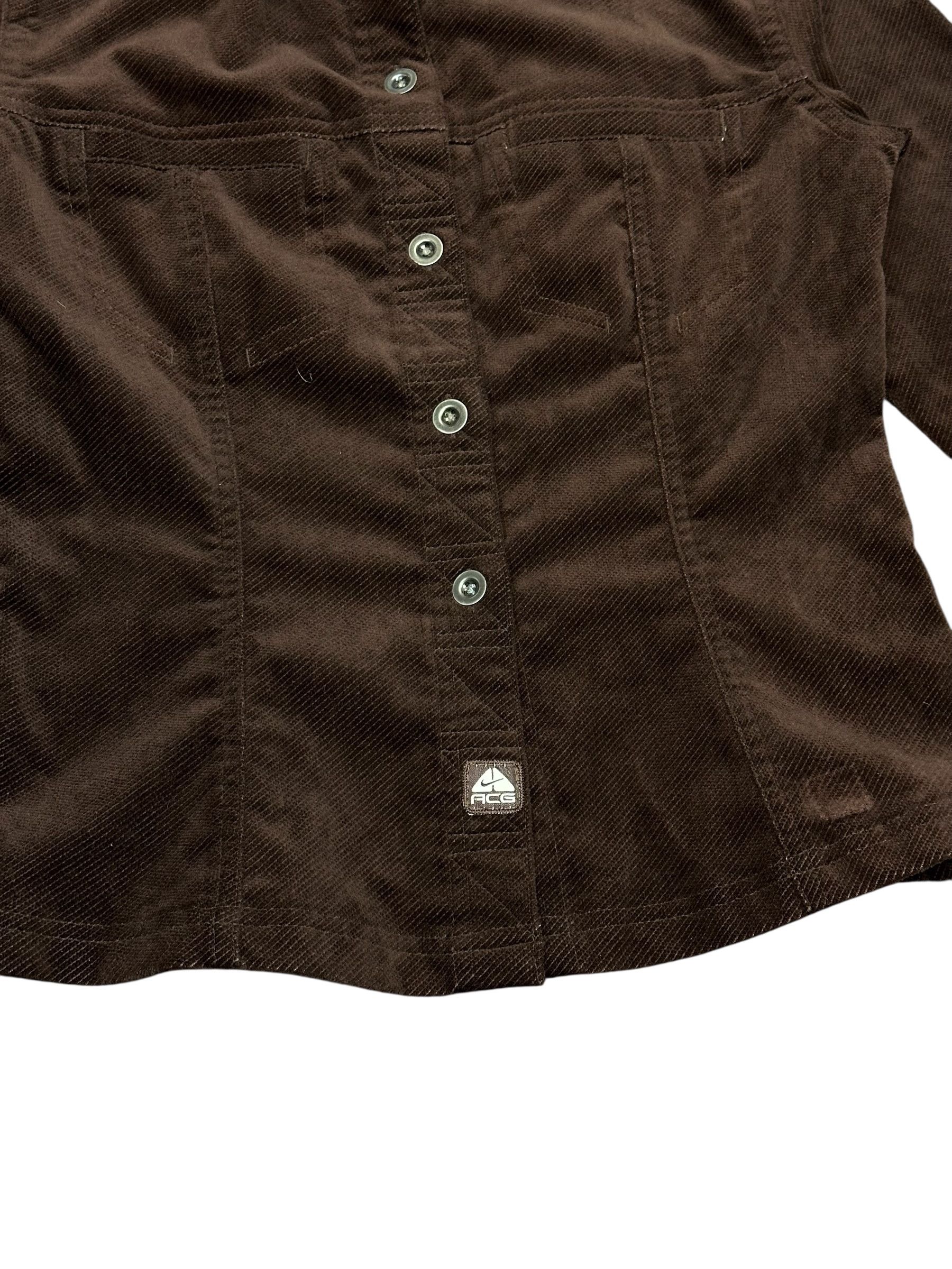 Nike ACG Nike Acg Velvet corduroy vintage shirt Size S / US 4 / IT 40 - 2 Thumbnail