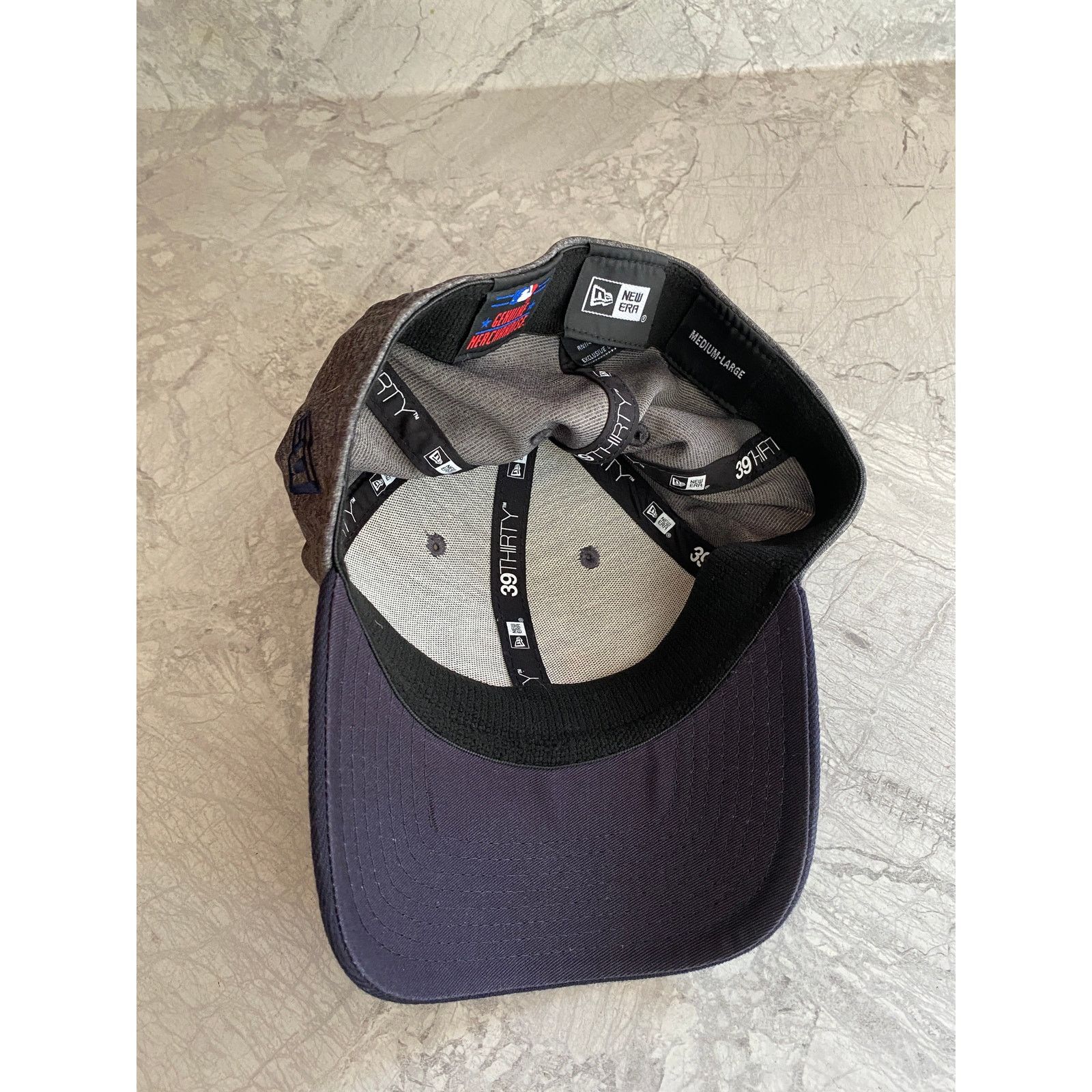 New Era Minnesota Twins Gray and Blue New Era Stretch Fit Hat M/L Size ONE SIZE - 6 Thumbnail