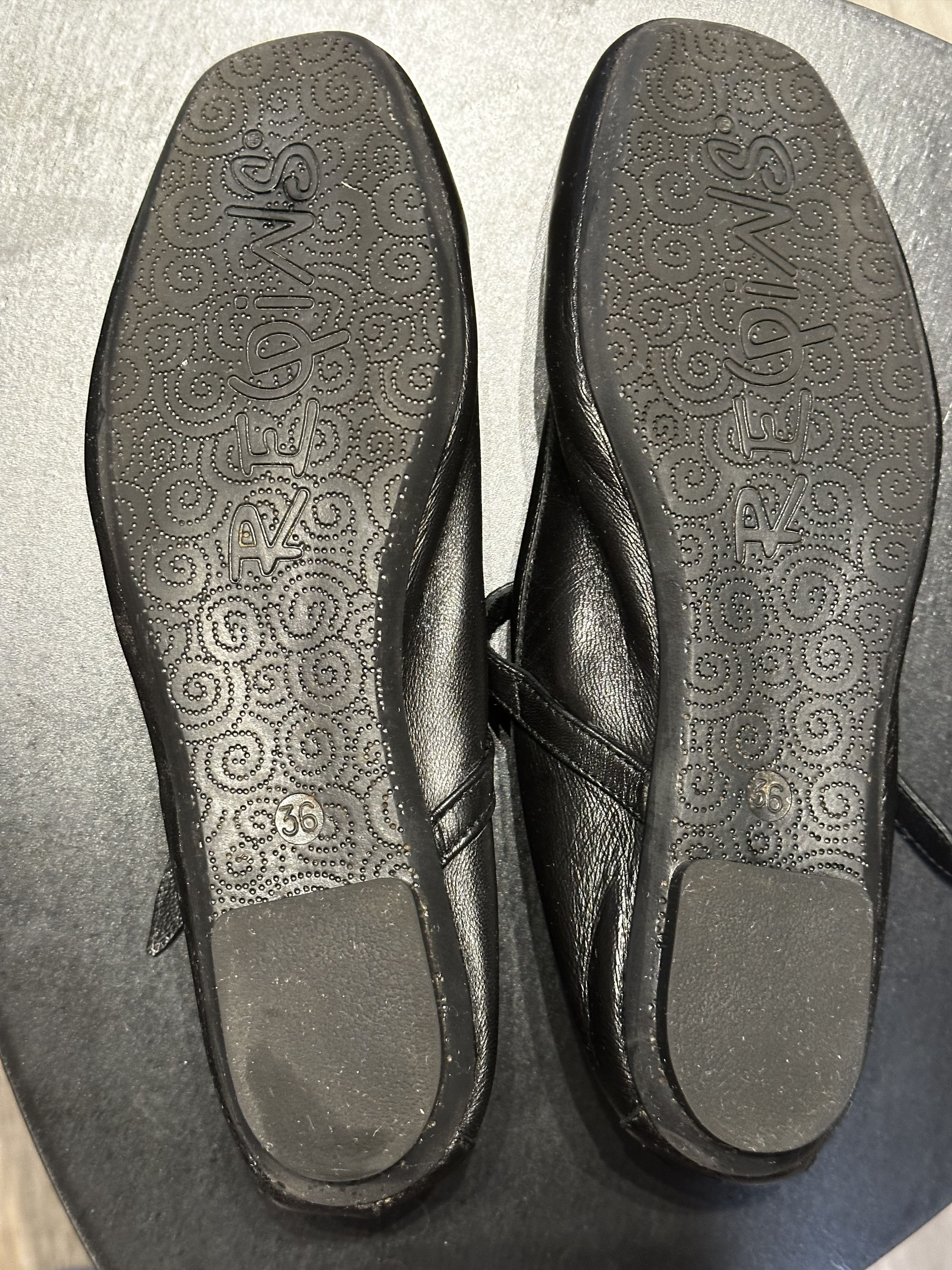 Other Reqins Ballerina Flat Honor - Noir (Cuir) Size US 5.5 / IT 35.5 - 3 Thumbnail