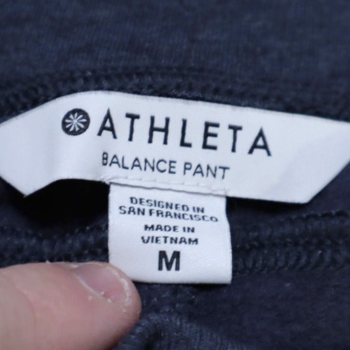 Athleta Athleta Balance Wide Leg Tencel Fleece Athletic Pants Gray Women's M Size 32" / US 10 / IT 46 - 5 Thumbnail