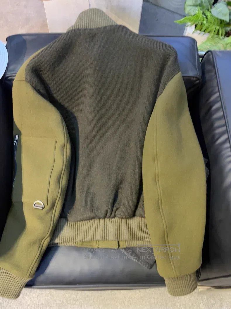 Loewe Loewe Men's Wool Blend Patchwork Jacket Size US S / EU 44-46 / 1 - 2 Thumbnail