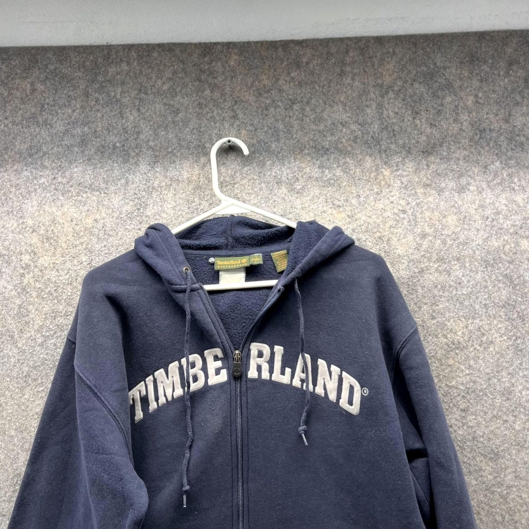 Timberland VINTAGE Timberland Sweater Men Small Blue Full Zip Hoodie Jacket Weathergear Embroidered Logo Size US S / EU 44-46 / 1 - 2 Thumbnail