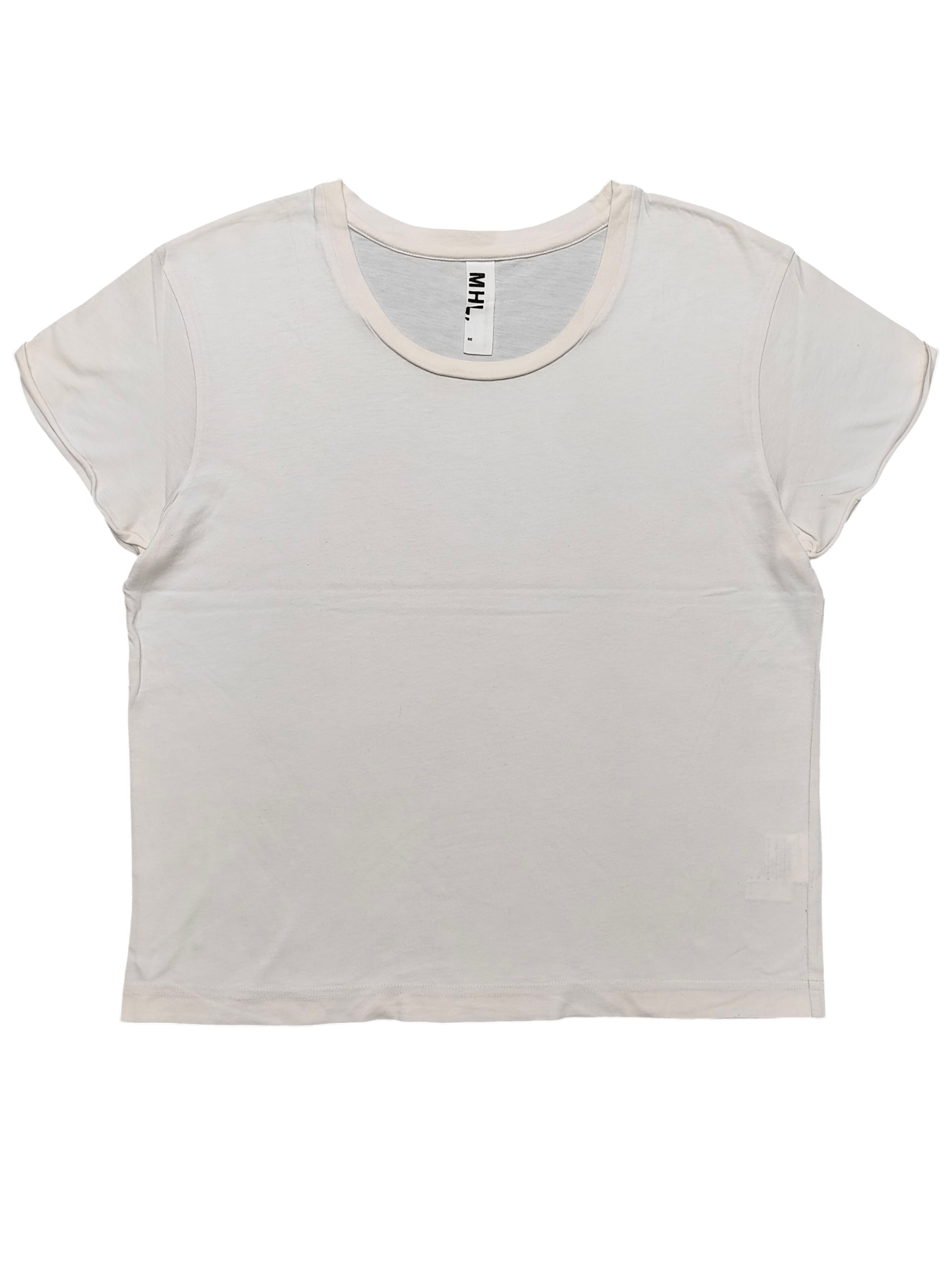 Margaret Howell 🇬🇧 Margaret Howell 🇬🇧 Unfinished Sleeve Plain Tshirt Size L / US 10 / IT 46 - 1 Thumbnail