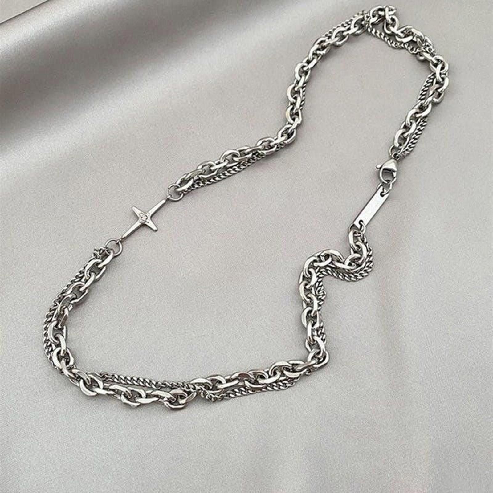 Jewelry STAR Chain Link Necklace Size ONE SIZE - 5 Thumbnail
