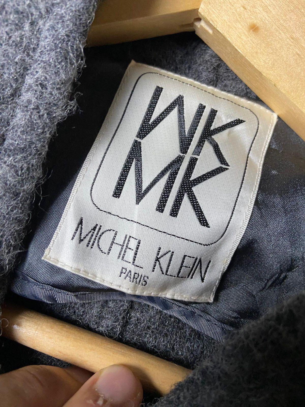 Michel Klein Michel Klein Wool Blend Hooded Capes (153) Size US XXL / EU 58 / 5 - 7 Thumbnail