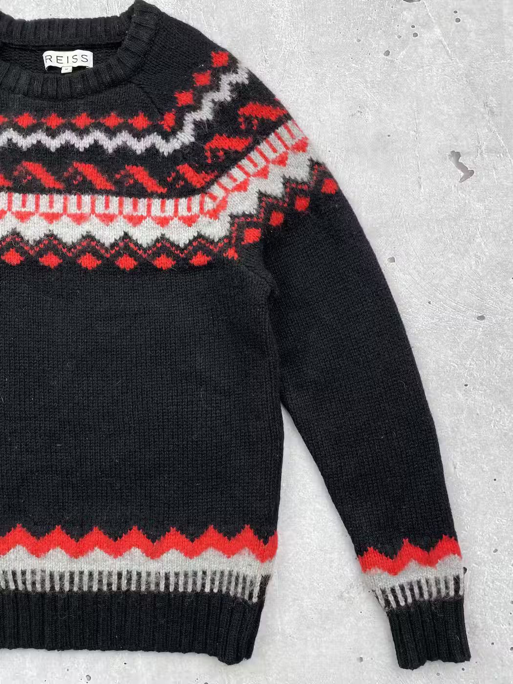 Reiss × Vintage Reiss Vintage Knitted Sweater Size US M / EU 48-50 / 2 - 5 Thumbnail