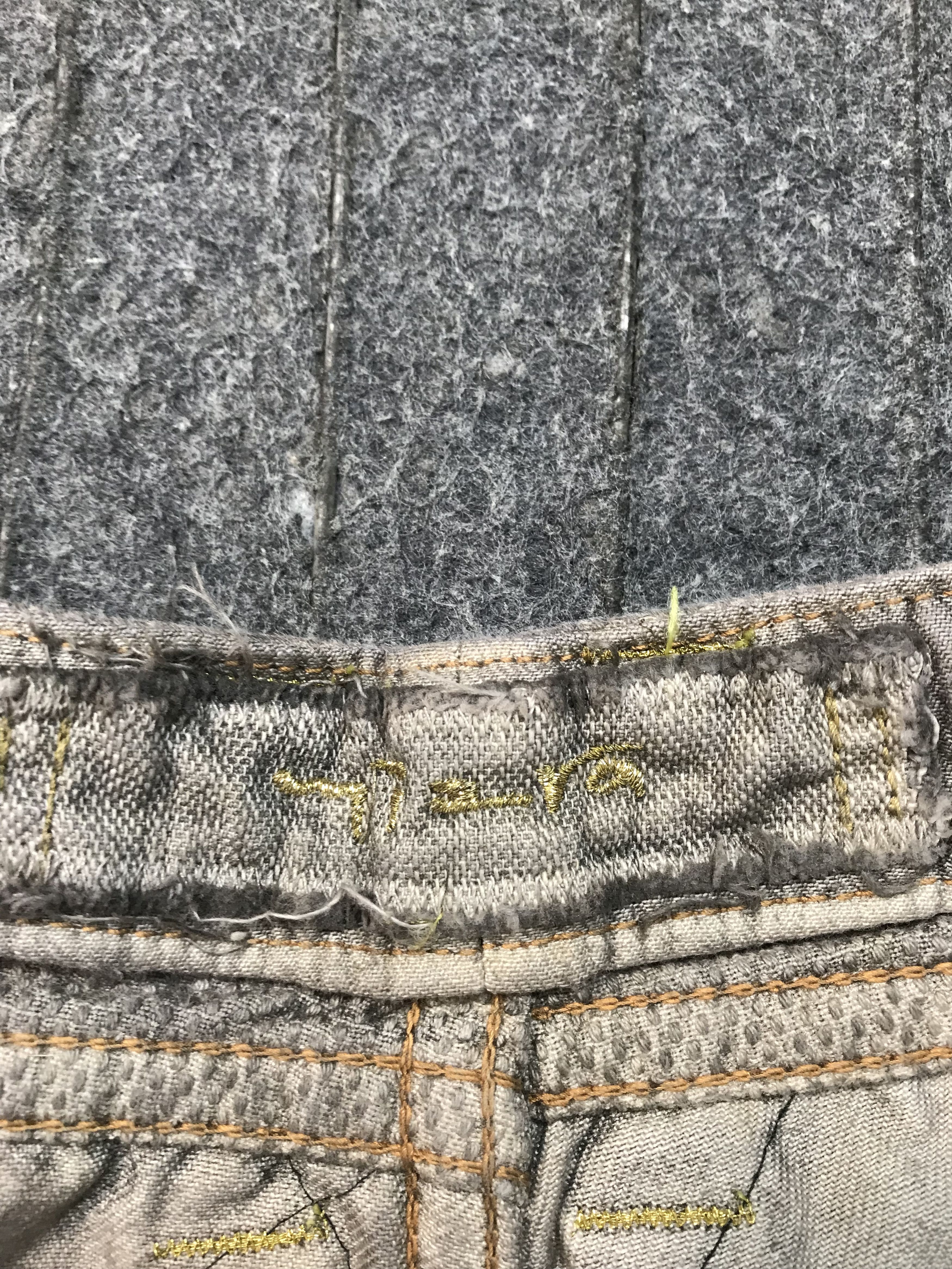 Japanese Brand Japanese Mudwash Jeans Ethic Style Buttonfly Straight Cut Size US 32 / EU 48 - 7 Thumbnail