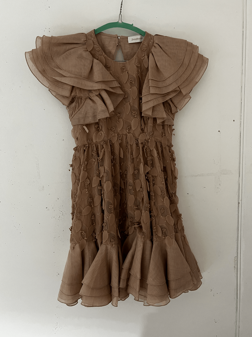 Dancer Frilled Mini Dress