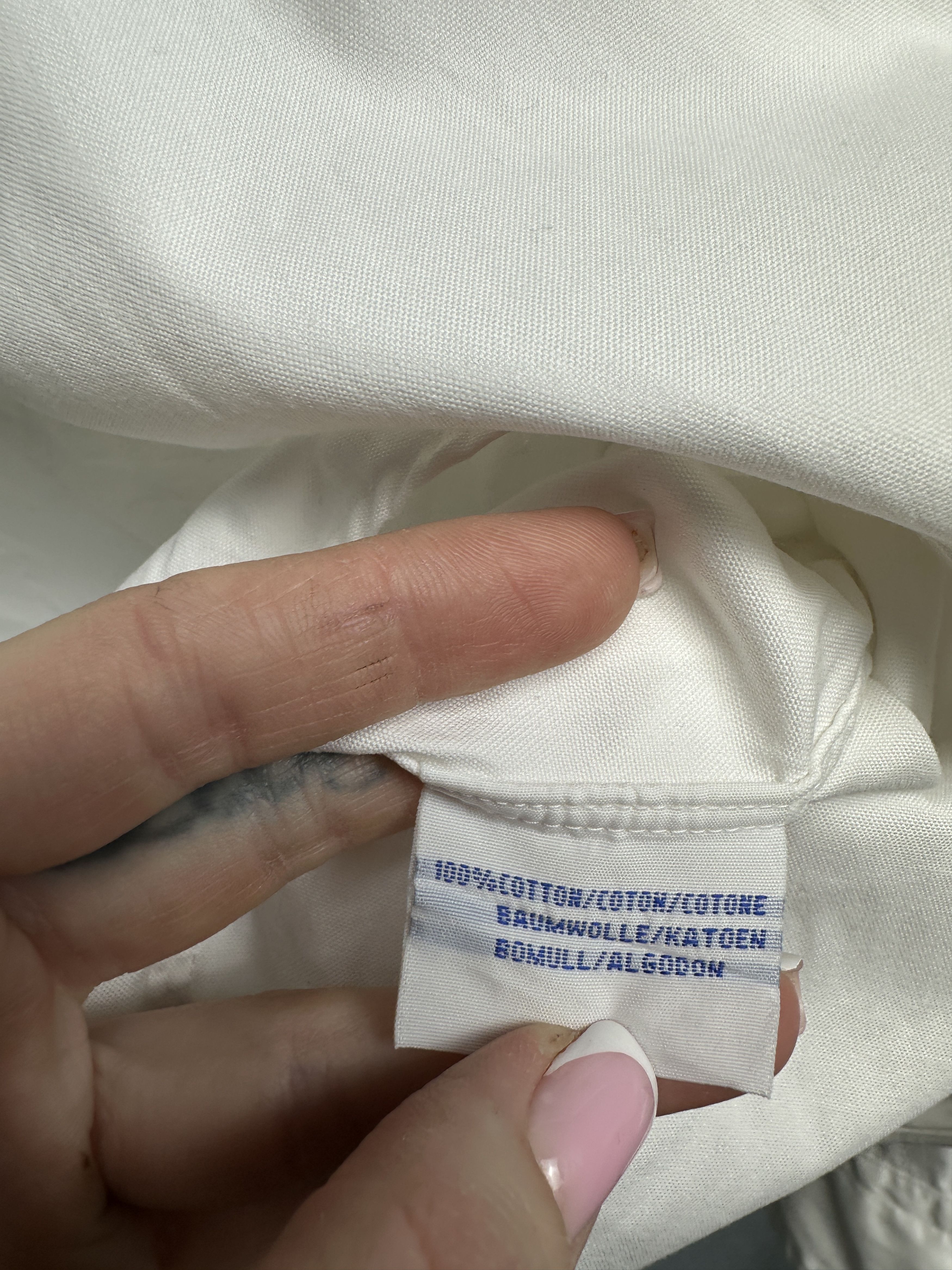 Polo Ralph Lauren Polo Ralph Lauren 90s Vintage Mens Long Sleeve White Shirt Size US XL / EU 56 / 4 - 6 Thumbnail