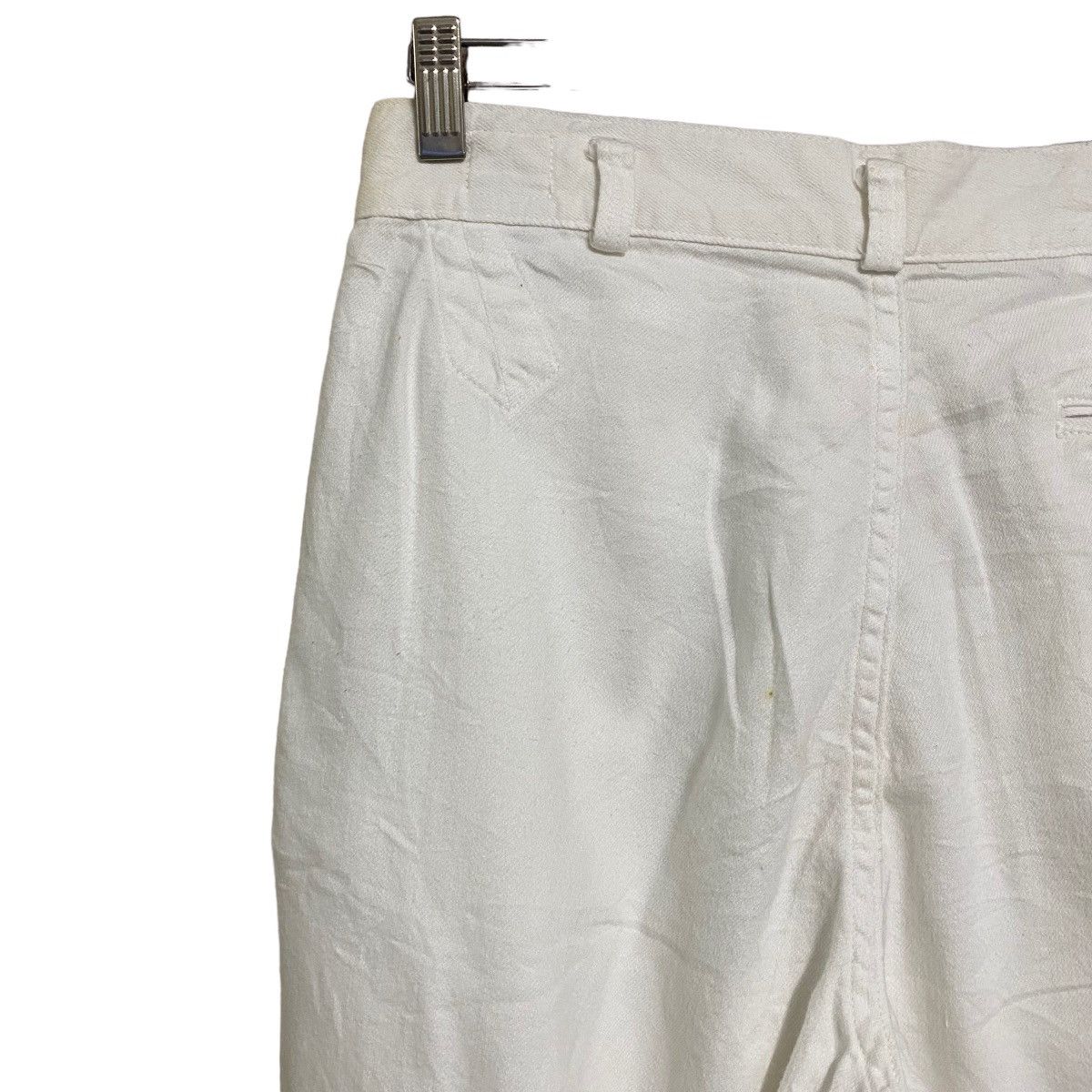 Orslow Orslow White Billy Cropped Pants Size US 29 - 12 Thumbnail