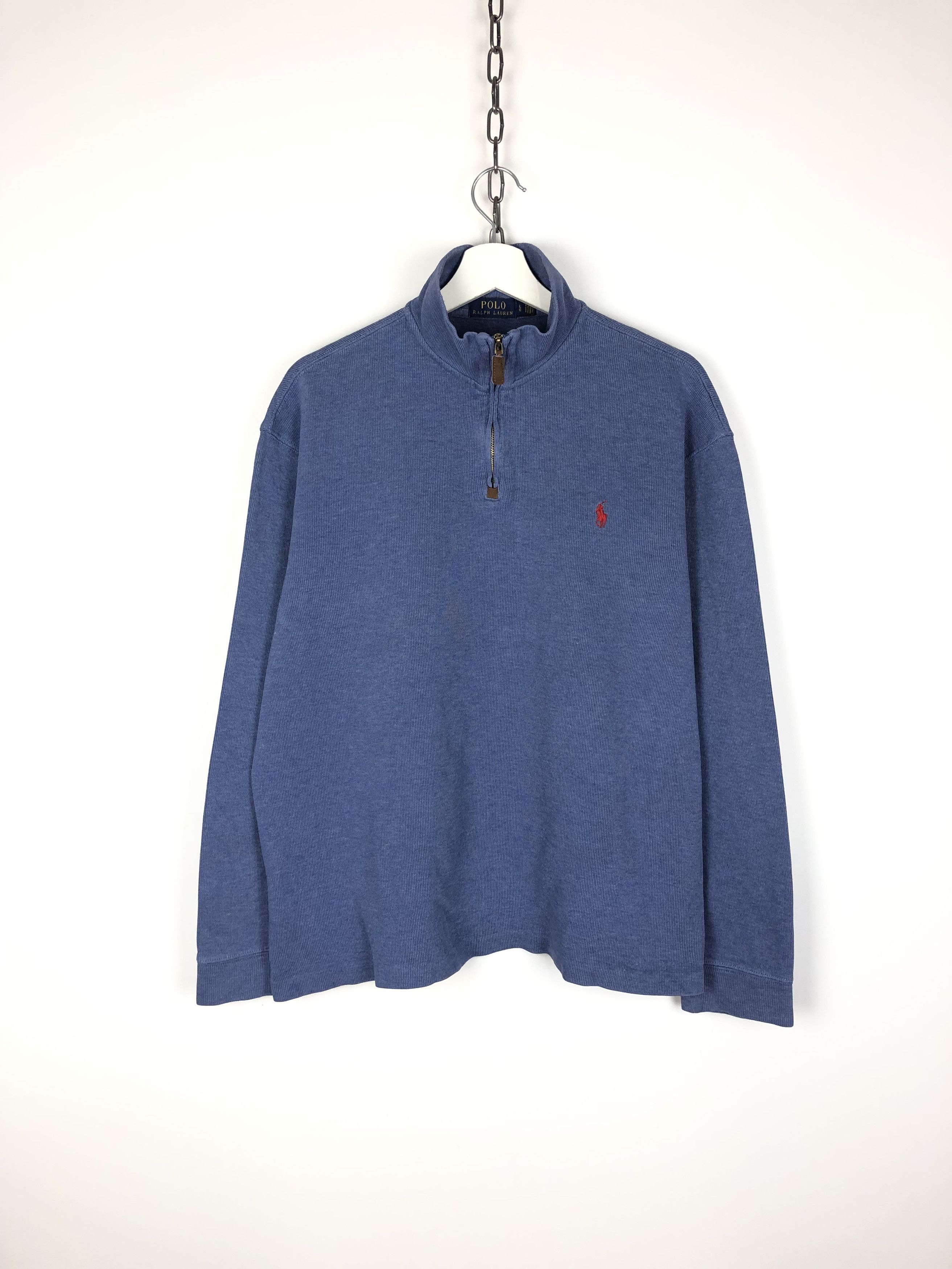 Polo Ralph Lauren Polo Ralph Lauren 1/4 Zip Sweatshirt Pullover Small Logo L Size US L / EU 52-54 / 3 - 1 Thumbnail