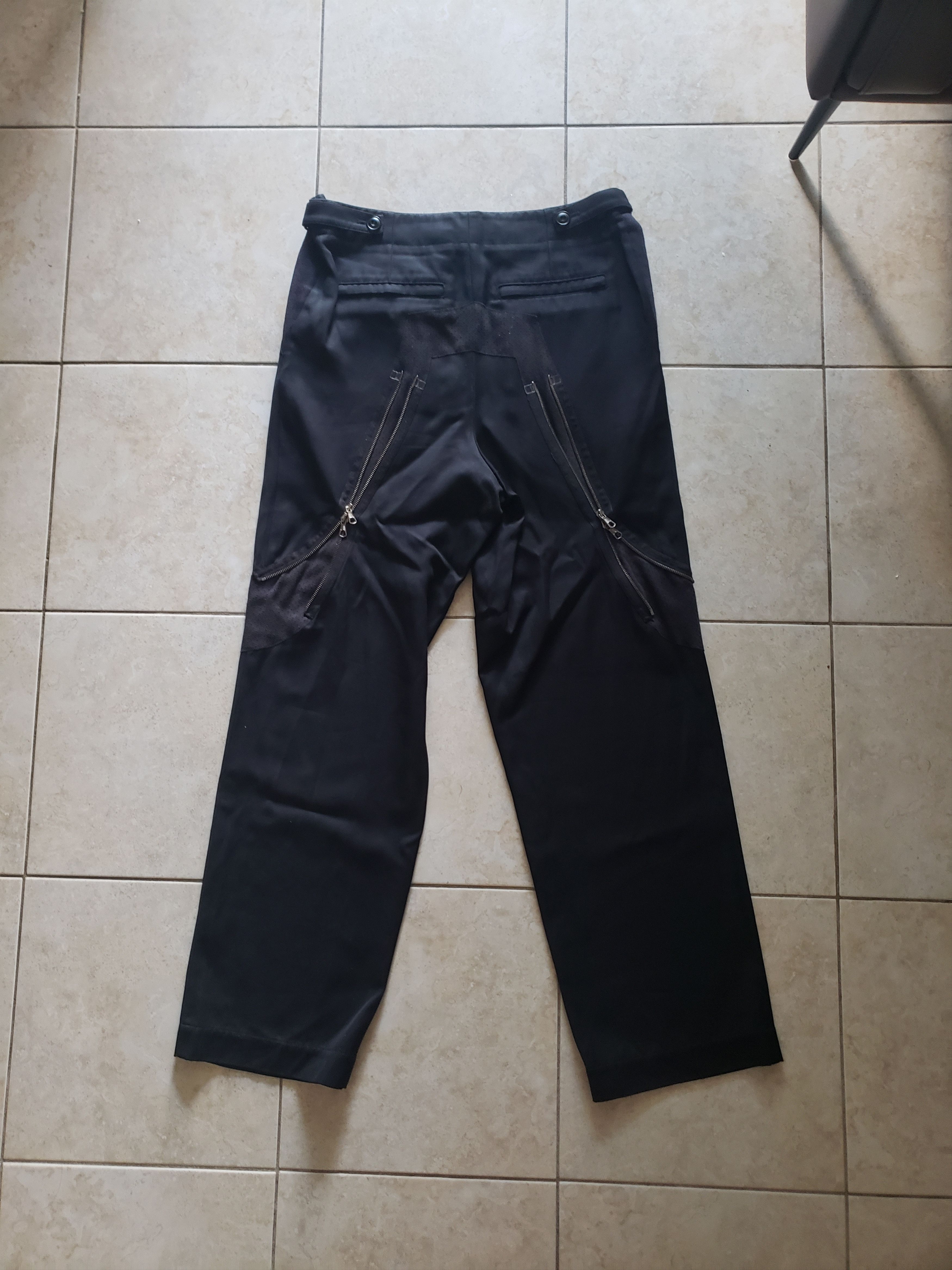 Kiko Kostadinov Kiko Kostadinov 0009 Black Lahti Zip Trousers | Grailed