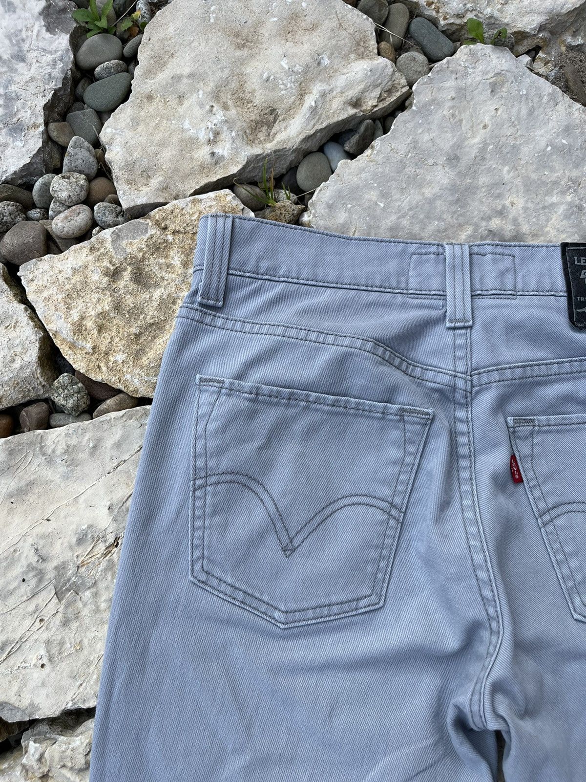 Levi's × Levi's Vintage Clothing × Vintage Vintage Levi’s 510 super skinny light grey jeans pants 30x30 Size US 30 / EU 46 - 15 Thumbnail