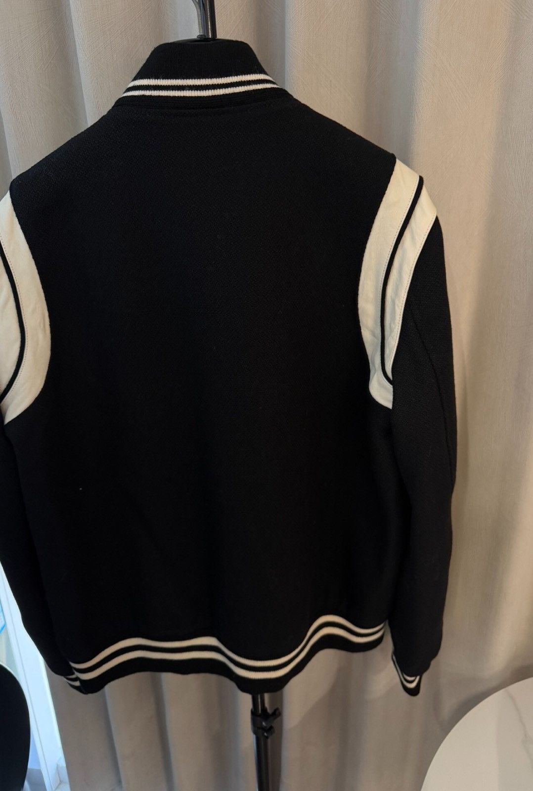 Saint Laurent Paris Saint Laurent Paris Black White Teddy Sz54 Size US L / EU 52-54 / 3 - 2 Thumbnail