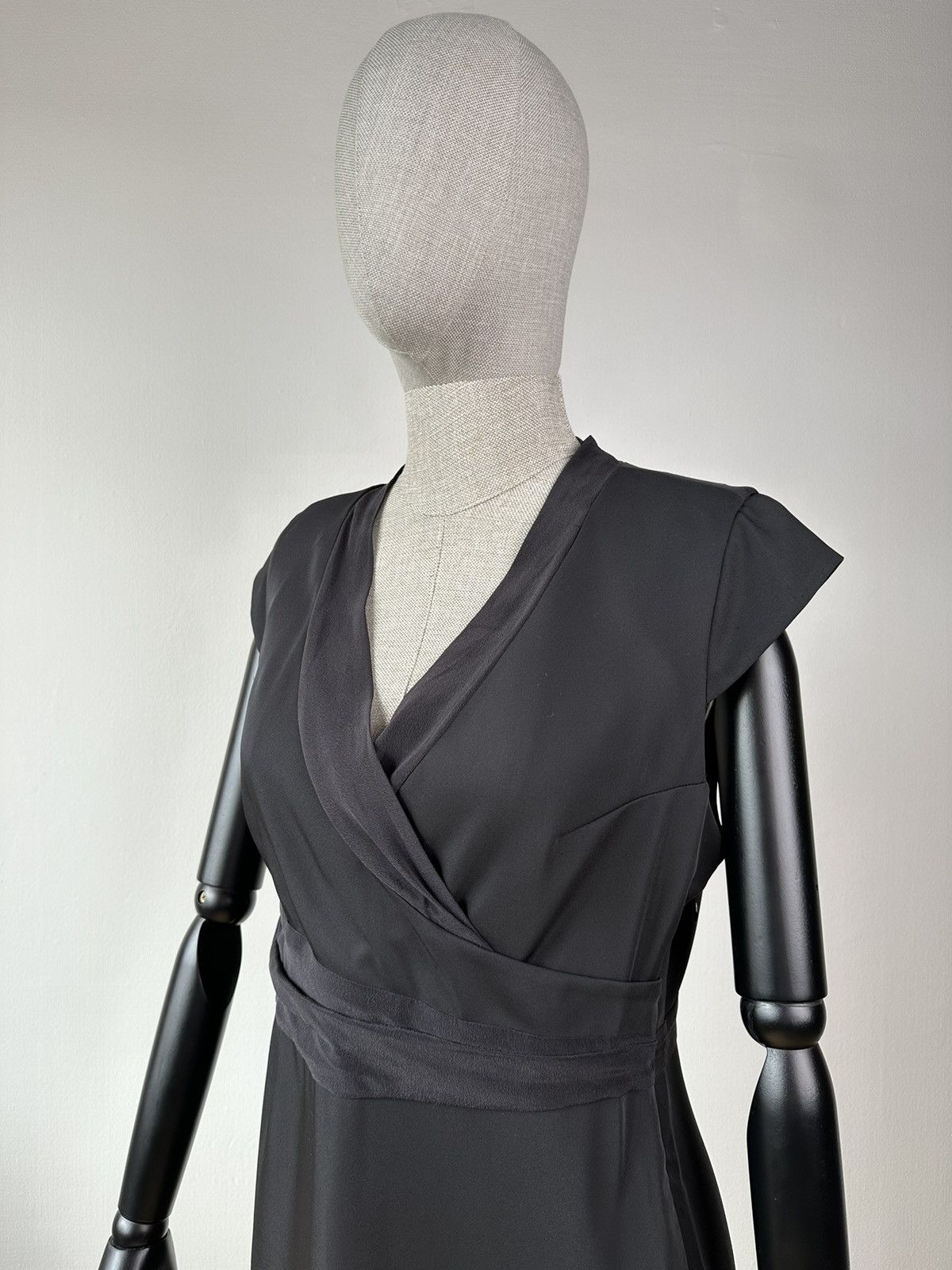 Allsaints ALLSAINTS Codia Avantgarde Silk Dress Size L / US 10 / IT 46 - 6 Thumbnail