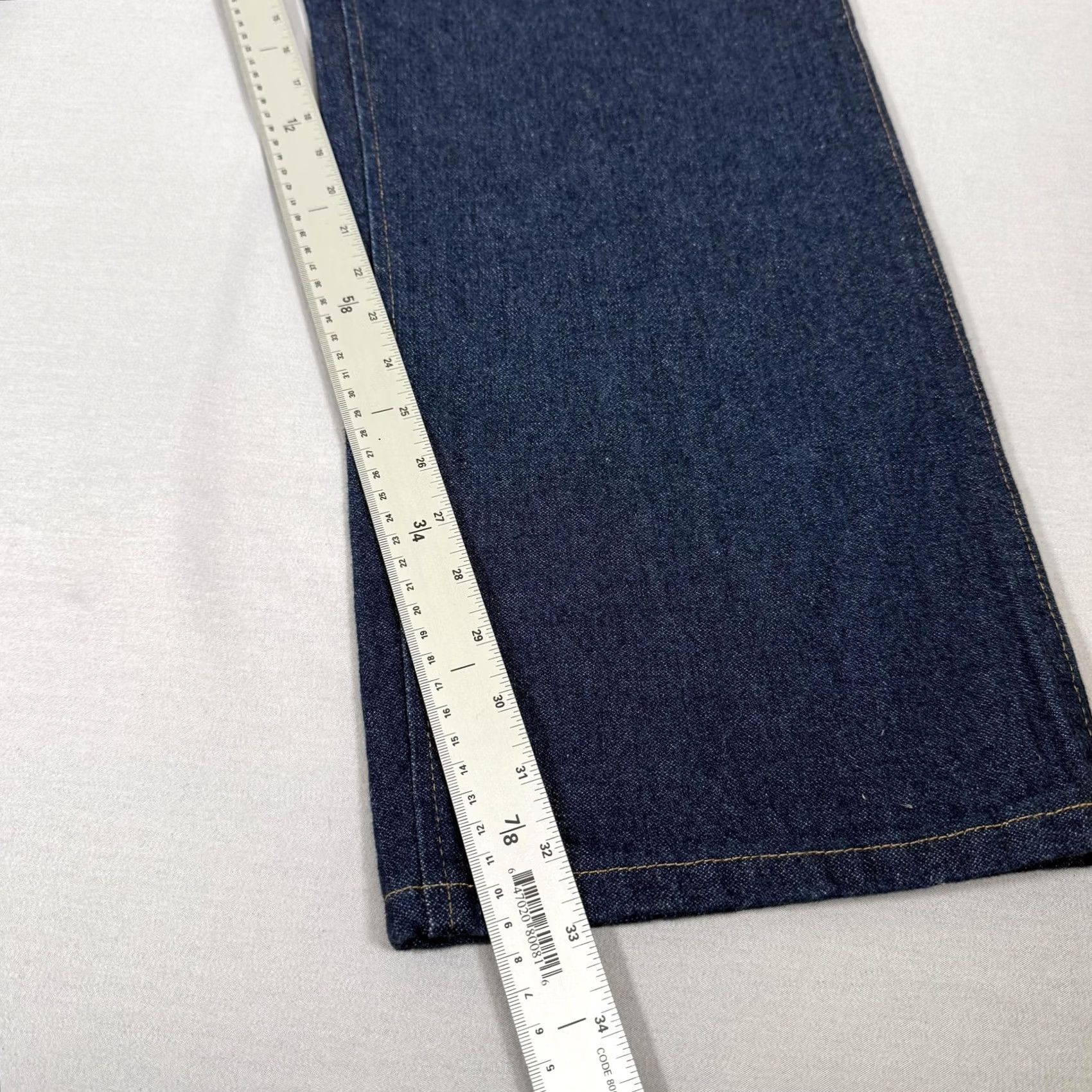 Wrangler Wrangler Jeans Mens 48x32 Blue 47MWZ Straight Fit Denim Pants Western Cowboy Cut Jeans Size US 32 / EU 48 - 4 Thumbnail