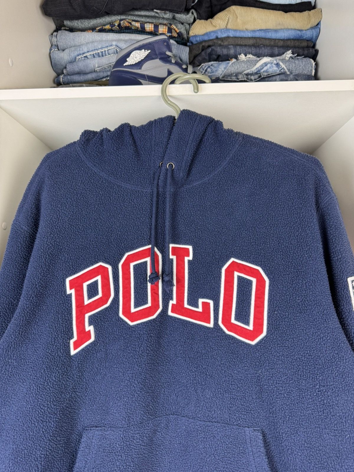 Polo Ralph Lauren Polo Ralph Lauren USA Fleece Hoodie Size US M / EU 48-50 / 2 - 2 Thumbnail
