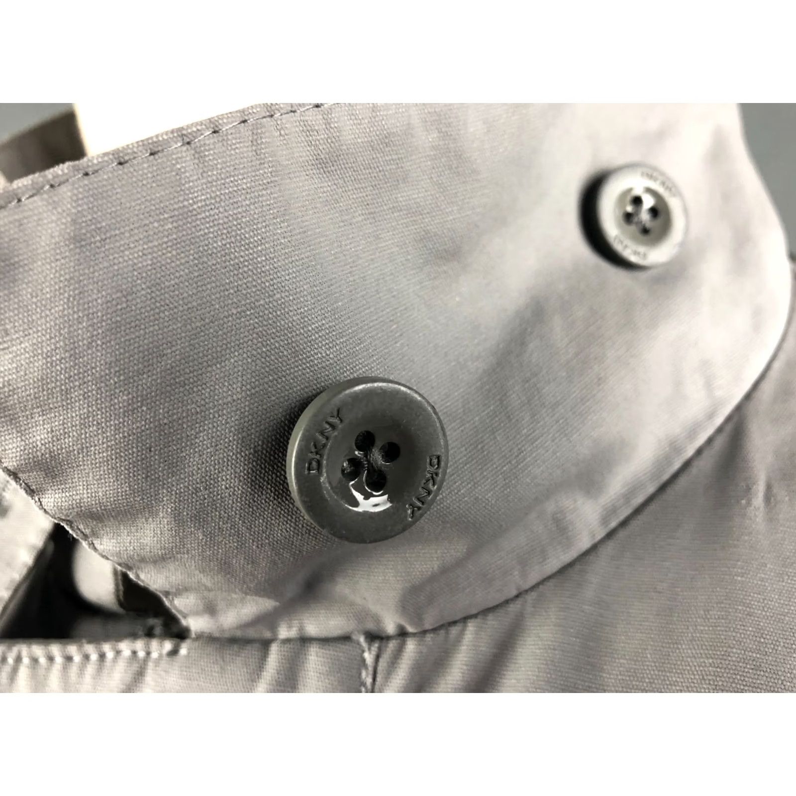Donna Karan Donna Karan Men's Full Zip Jacket L Gray Cotton Weather Windbreaker Casual Size US L / EU 52-54 / 3 - 7 Thumbnail