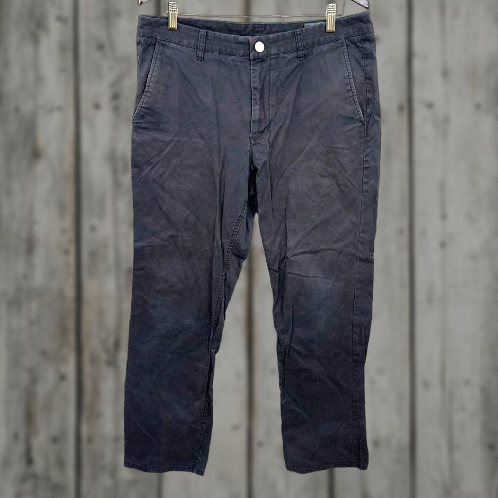 Bonobos Bonobos Slim Chino Pants Mens 34 Gray Flat Front Stretch Twill Casual Pants Men Slim Fit 34 Bonobos Chino Pants Mens Gray Flat Front Stretch Twill Size US 34 / EU 50 - 1 Thumbnail