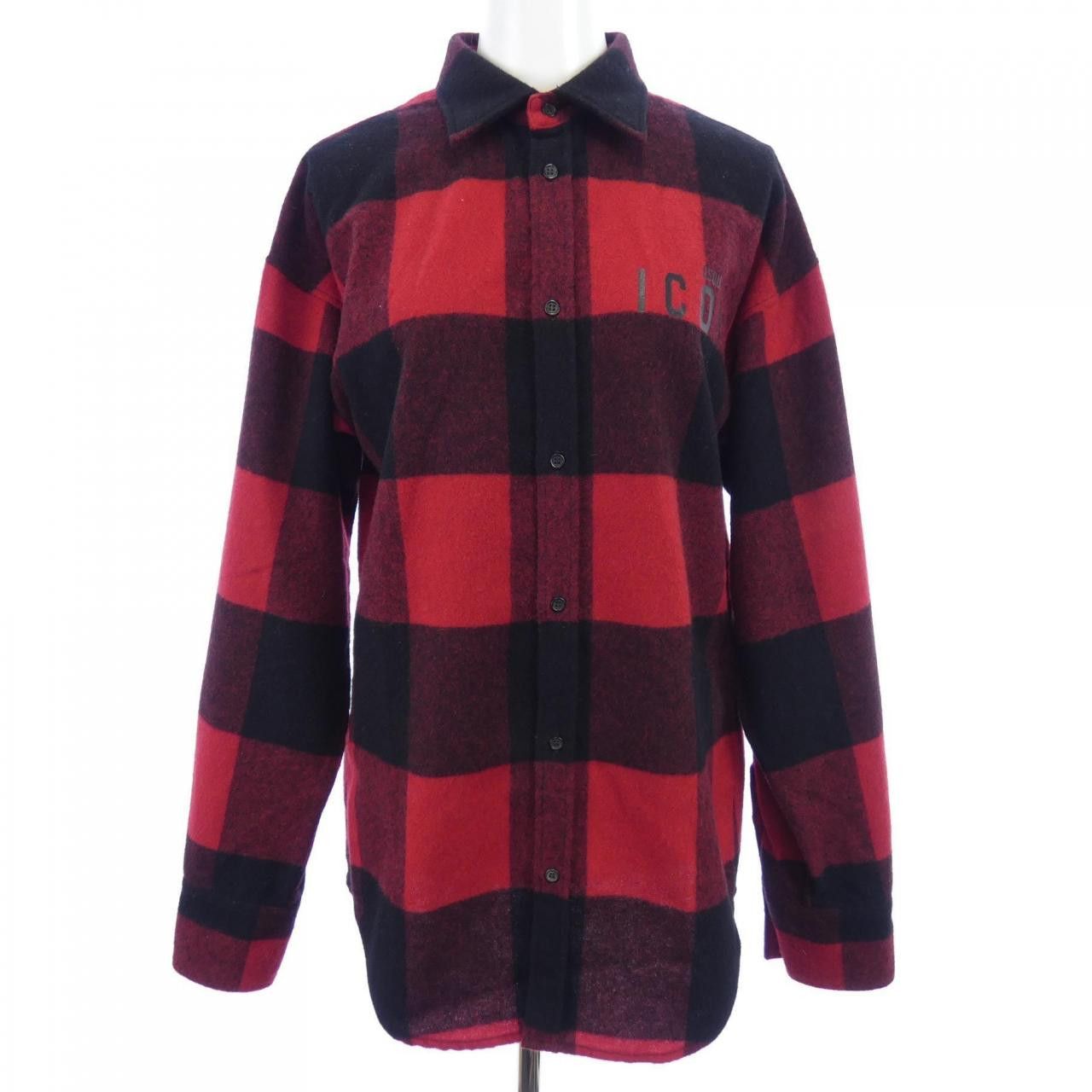 Dsquared2 Dsquared2 Dsquared2 Cotton Shirt Textile Dress Shirt S80DL0009 DUTY FREE for USA Size ONE SIZE - 1 Thumbnail