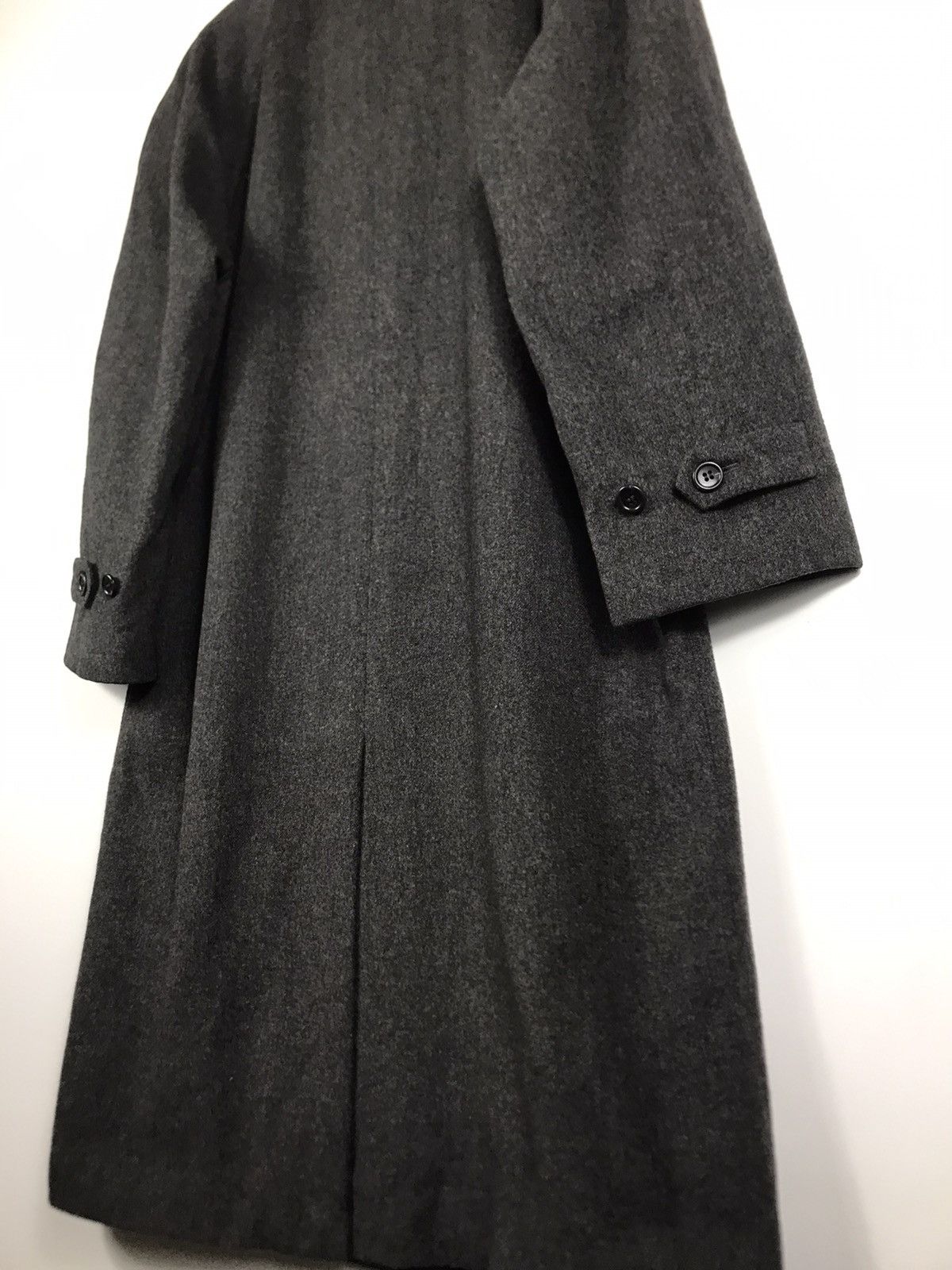 Yves Saint Laurent Yves Saint Laurent Diffusion Homme Vintage OverCoat Gray Size US M / EU 48-50 / 2 - 15 Thumbnail