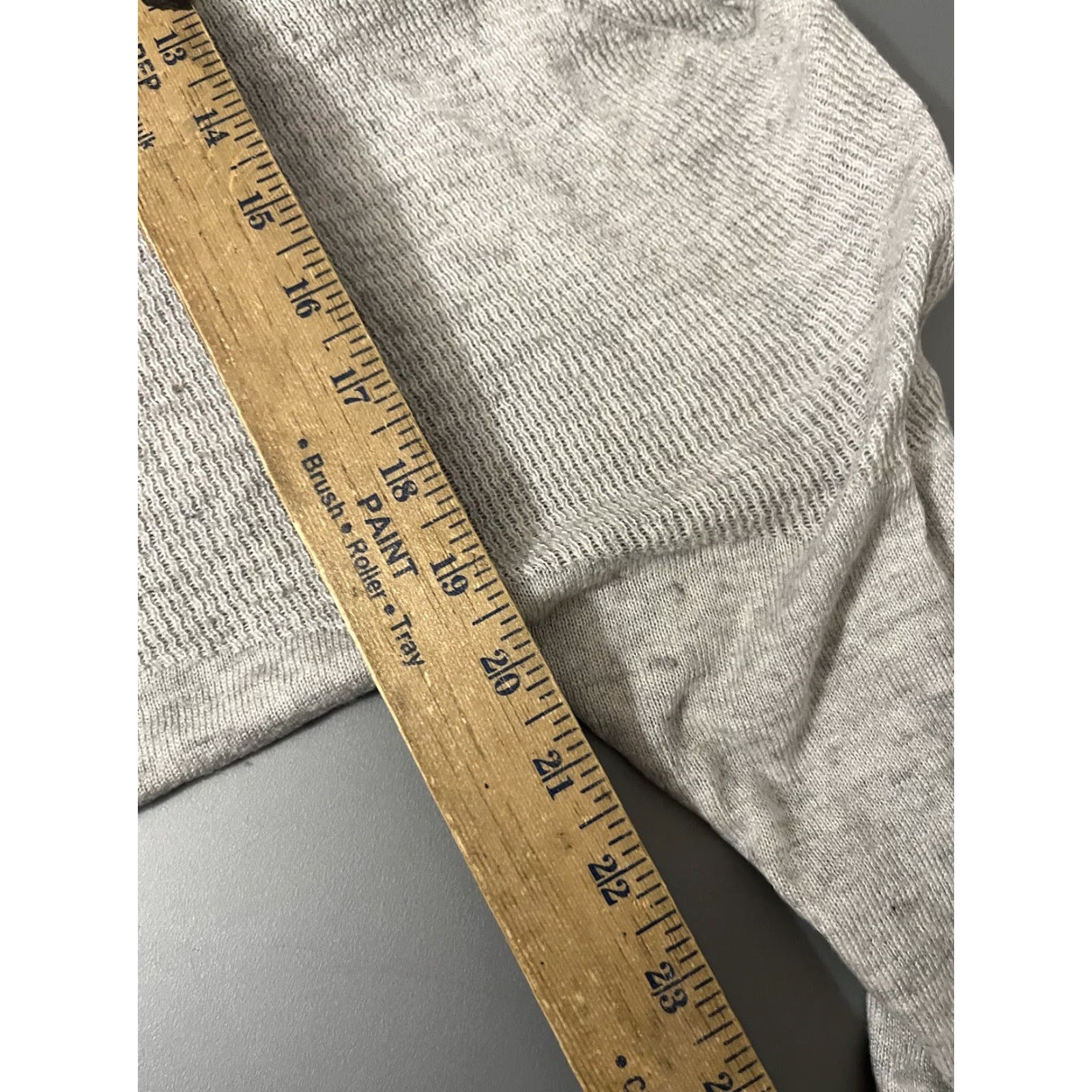 Vintage FATE Sweater Shirt Womens Medium Gray Scoop Neck Long Sleeve Pullover All Seasons Regular Size M Womens Size M / US 6-8 / IT 42-44 - 5 Thumbnail