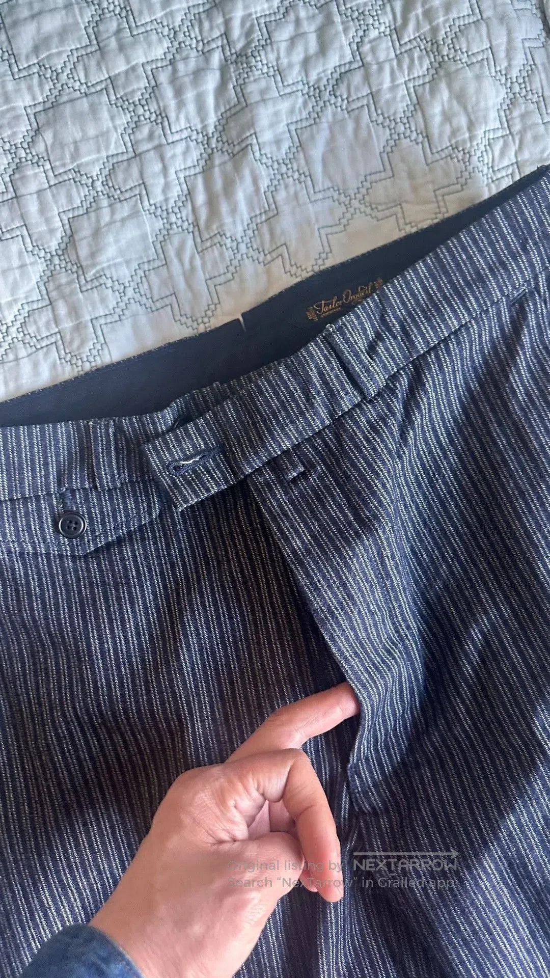 Orgueil ORGUEIL Retro Stripe Cargo Pants. Size US 40 / EU 56 - 7 Thumbnail