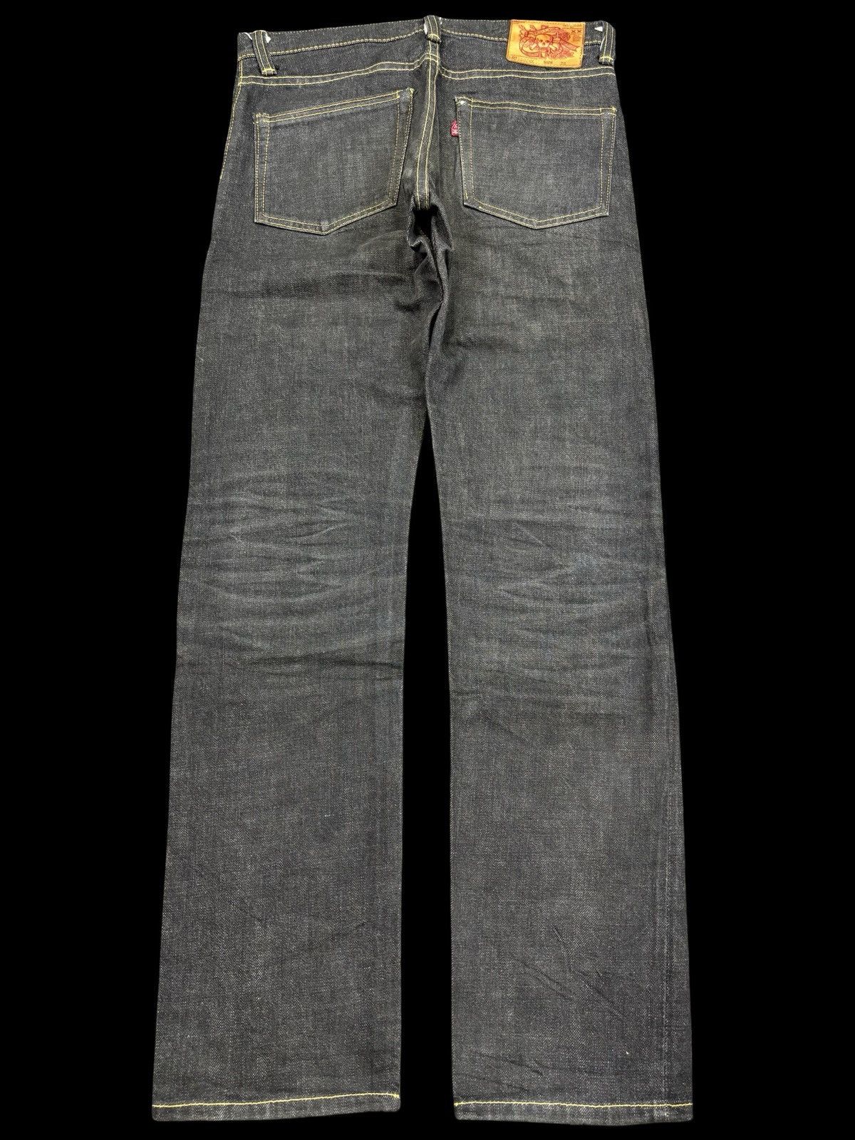 Alchemist 💥RAW💥ALCHEMIST FAB FOUR Skinny Indigo Raw Biker Denim F743 Size US 29 - 2 Thumbnail