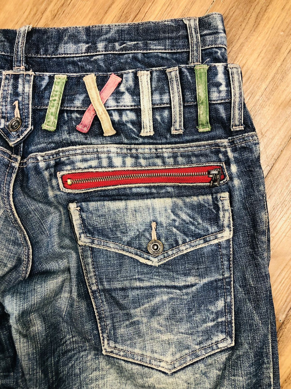 Japanese Brand Rare Vintage ANTFUI JEANS 82 Denim (37) Size US 32 / EU 48 - 17 Thumbnail