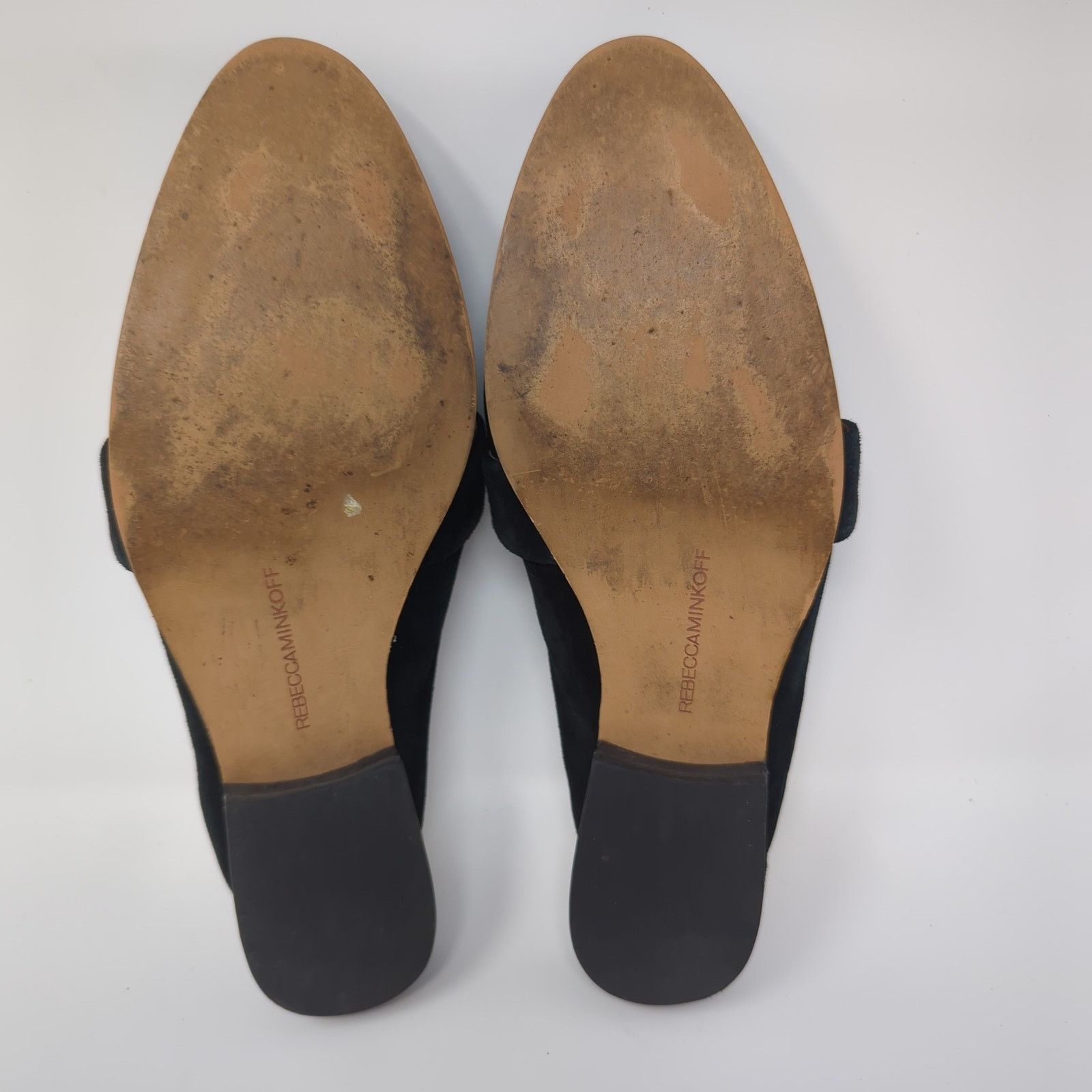 Rebecca Minkoff Rebecca Minkoff Black Slip On Suede Pointed Toe Size 8.5 Size US 8.5 / IT 38.5 - 8 Thumbnail
