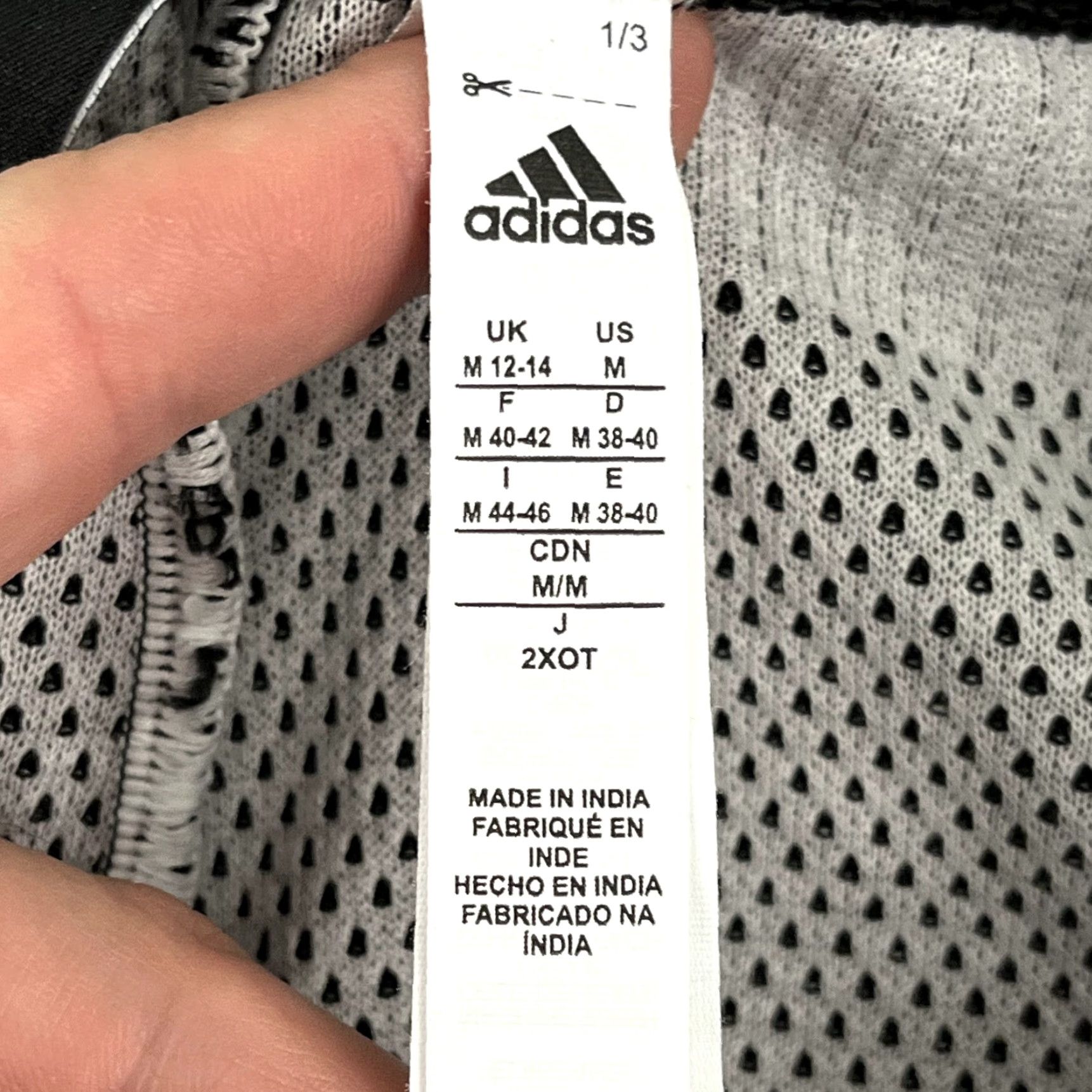 Adidas ADIDAS Pants Womens M ID Stryker Black White Knit Track Soccer CF0333 Size 32" / US 10 / IT 46 - 4 Thumbnail