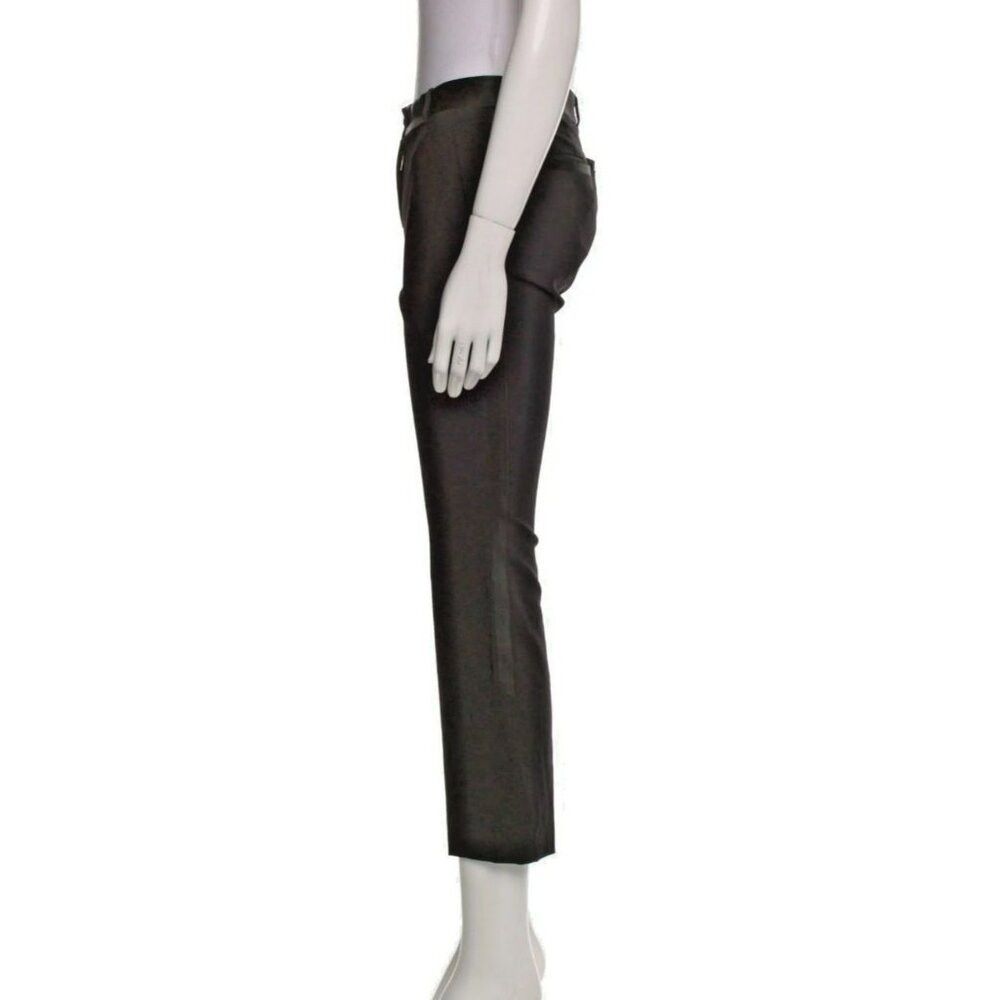 Dolce & Gabbana Dolce & Gabbana Pants US2-4|IT38 Black Tuxedo Wool Blend St Size 27" / US 4 / IT 40 - 8 Thumbnail