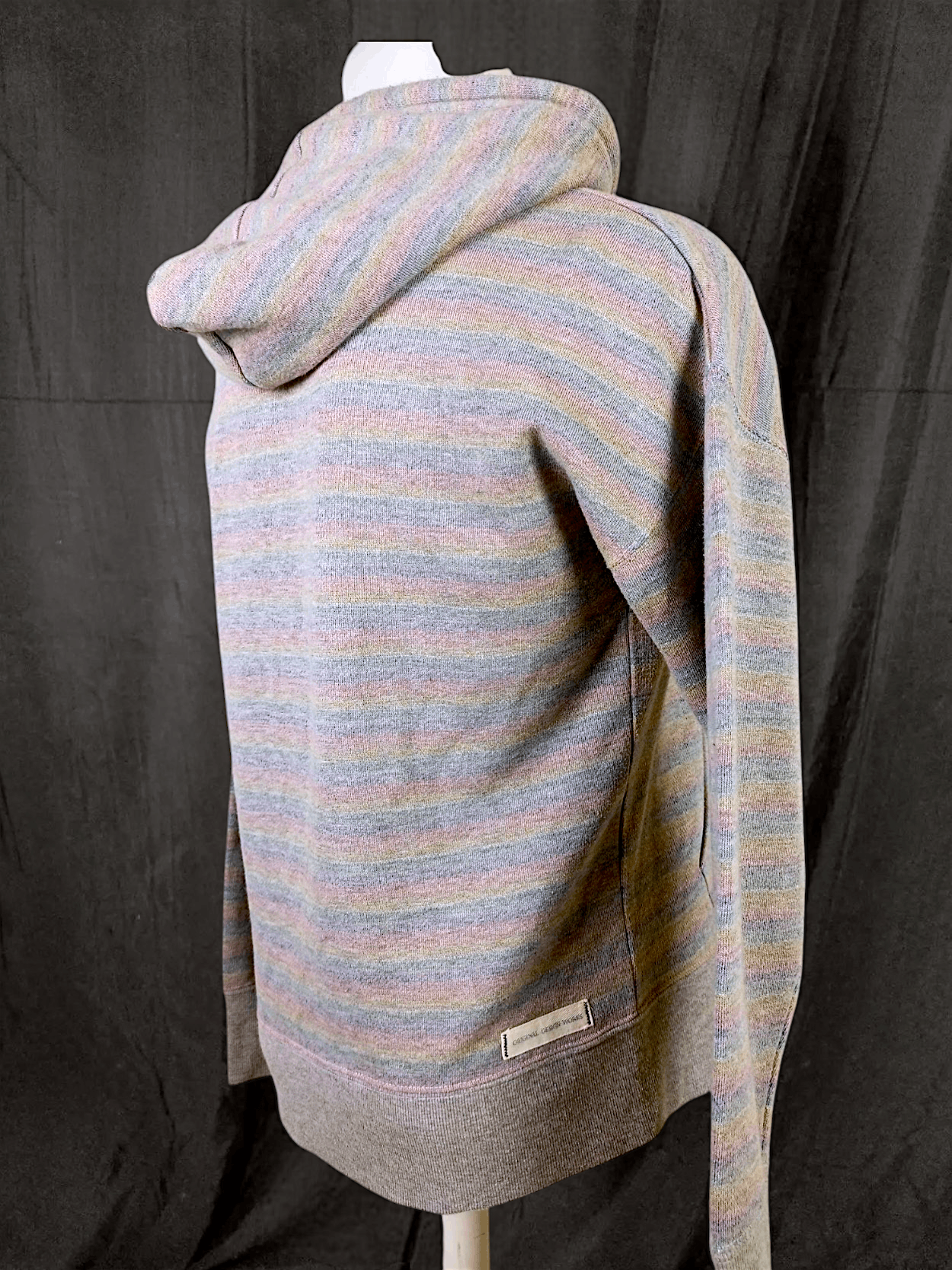 If Six Was Nine × Japanese Brand Vintage & Relax UNDER WRAPS Striped Rainbow Zipper Hoodie Size US M / EU 48-50 / 2 - 6 Thumbnail