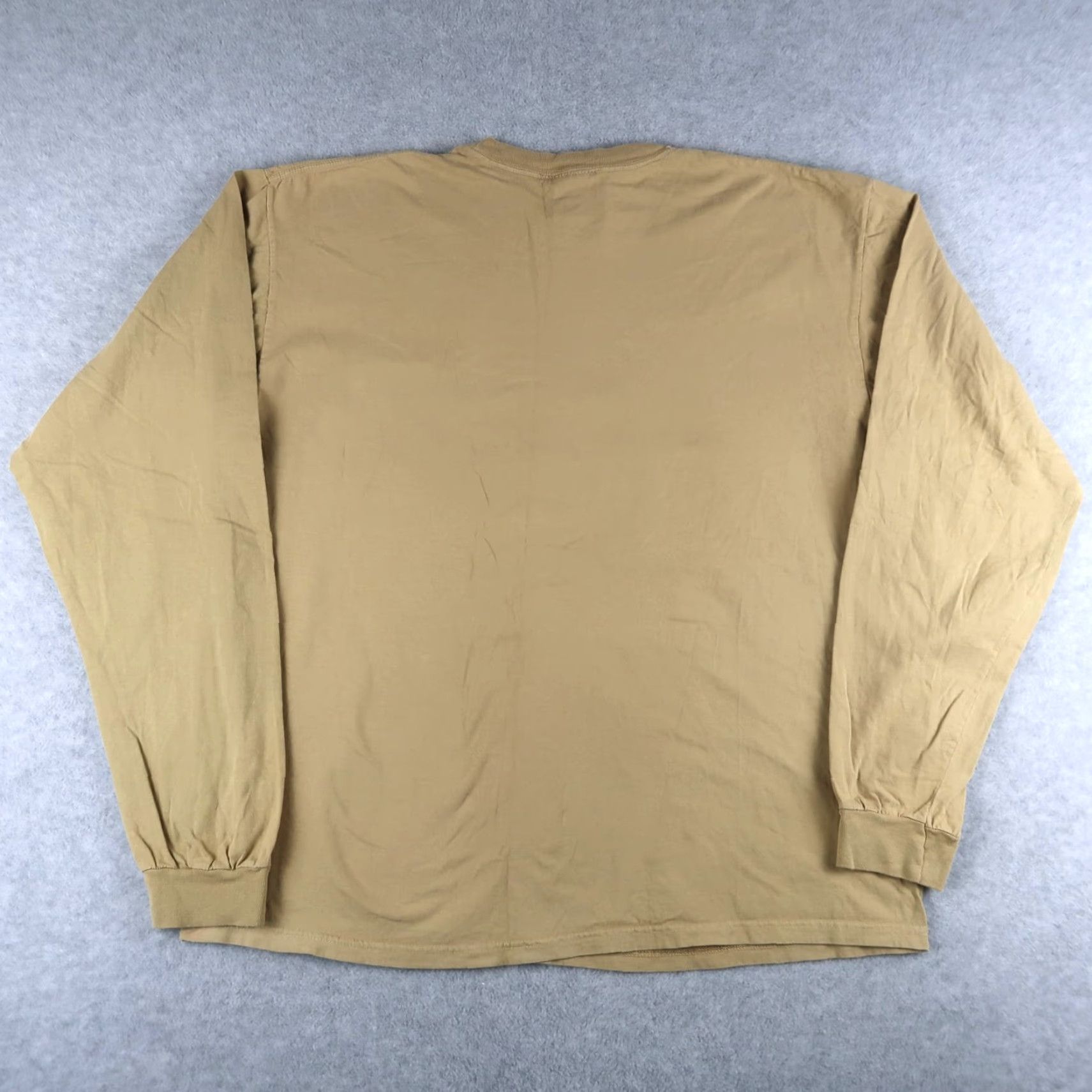 Spell VINTAGE 90s Sun Dance Film Festival Graphic Print Long Sleeve Shirt Adult L Tan Mens Size US L / EU 52-54 / 3 - 2 Thumbnail