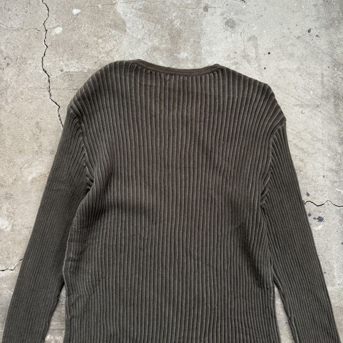 Seditionaries Y2K H&M LOGG Archive Striped Slim FIt Long Sleeve Opium Size US XL / EU 56 / 4 - 4 Thumbnail