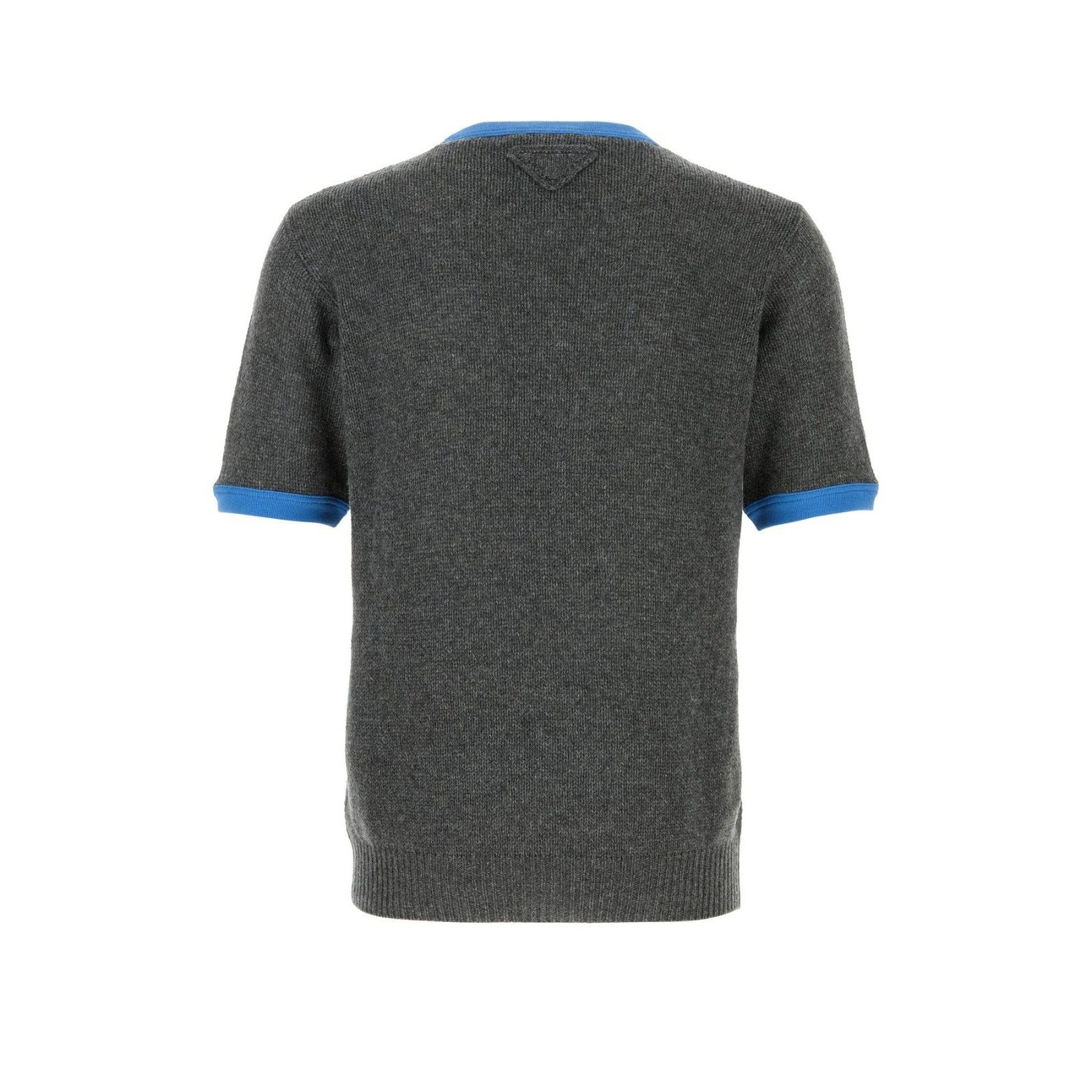 Prada PRADA Graphite Cashmere Sweater New & Authentic (Men's size: Size US XL / EU 56 / 4 - 2 Thumbnail