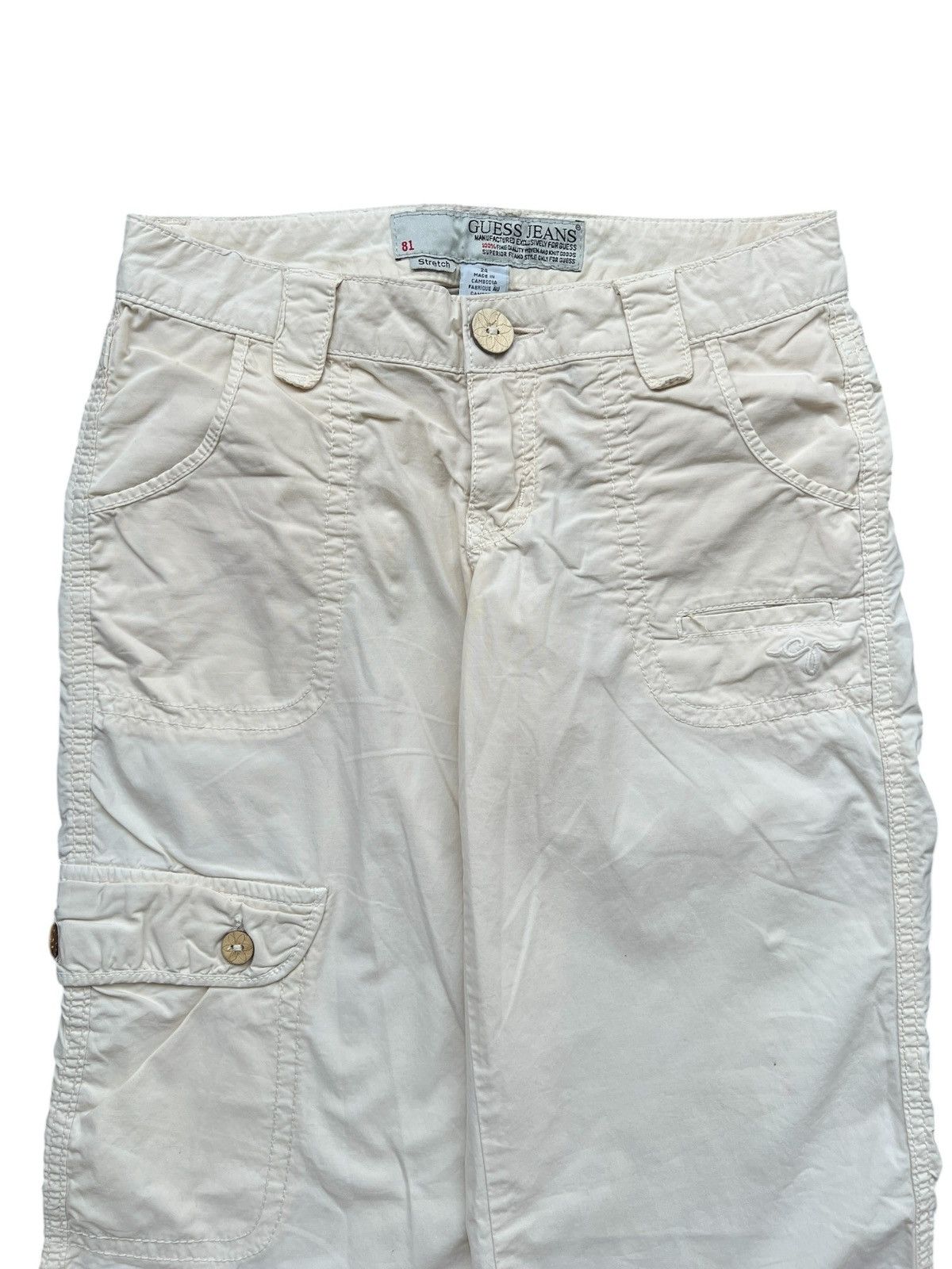Guess 1990s Guess Jeans Cargo Pants Size 42" / US 20 - 3 Thumbnail