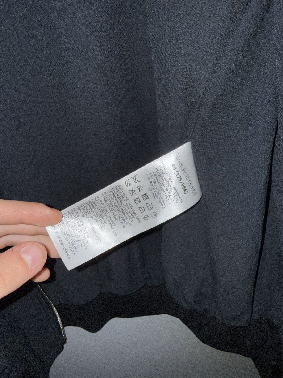 Alexander McQueen Black Alexander McQueen Jacket Size US M / EU 48-50 / 2 - 4 Thumbnail