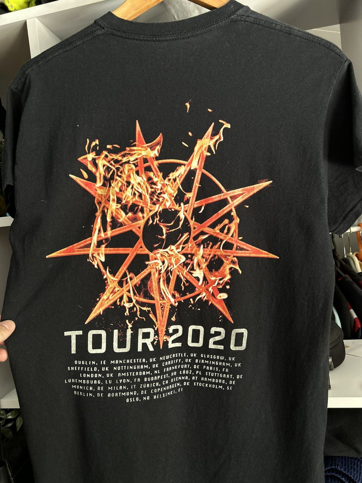Slipknot Vintage Slipknot 2020 tour t shirt Size US M / EU 48-50 / 2 - 5 Thumbnail